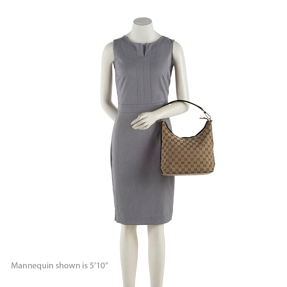 Gucci GG Canvas Hobo (SHF-18444)