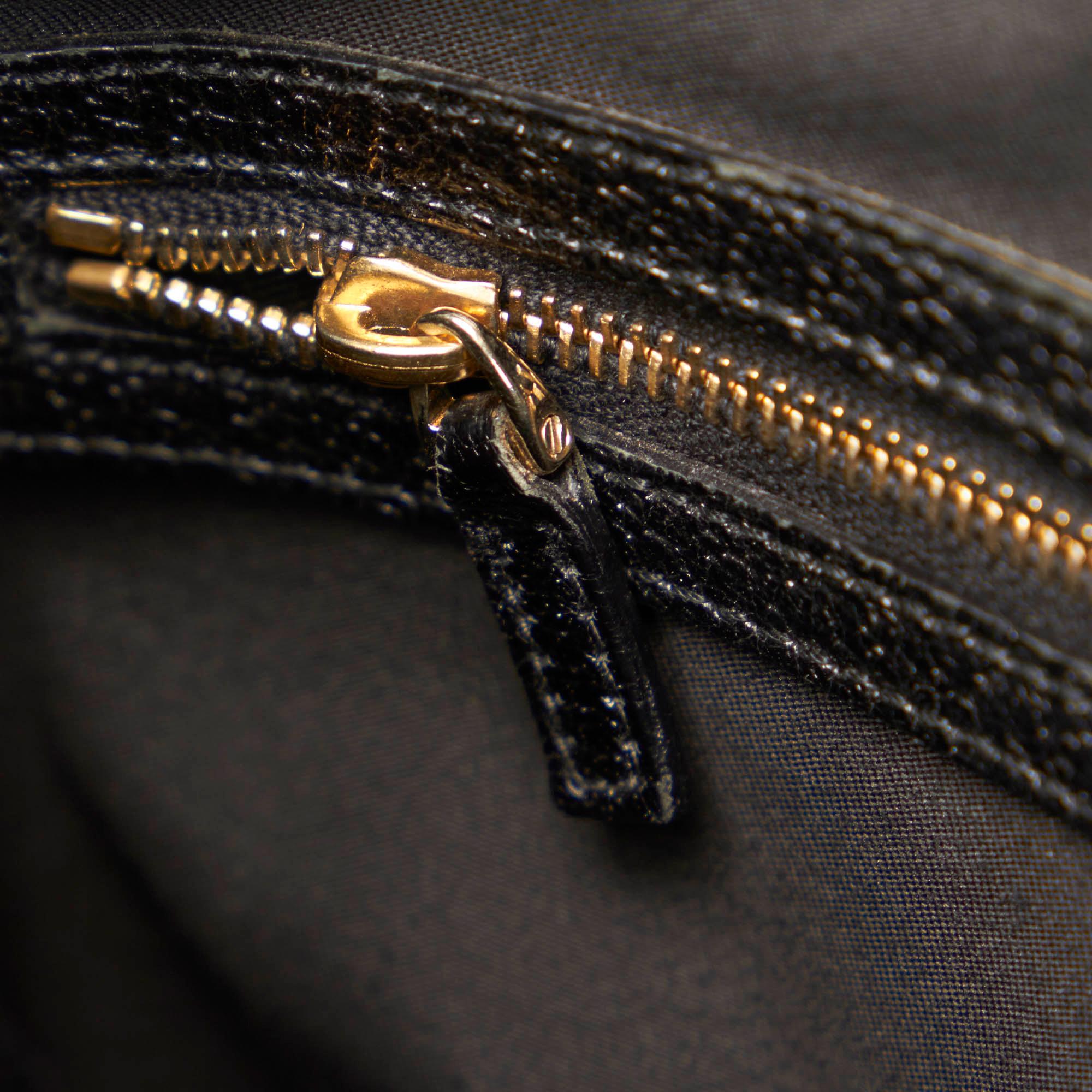 Gucci GG Canvas Horsebit Creole Shoulder Bag (SHG-32128)