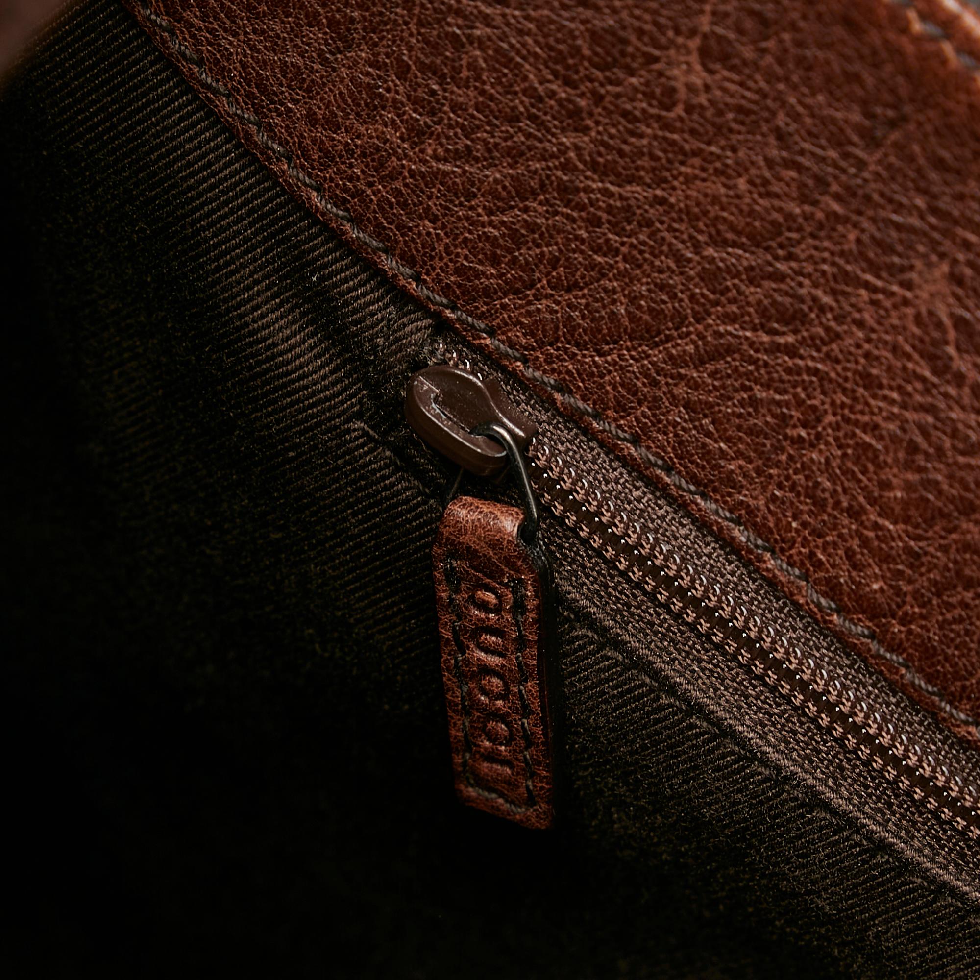 Gucci GG Canvas Horsebit Shoulder Bag (SHG-29071)