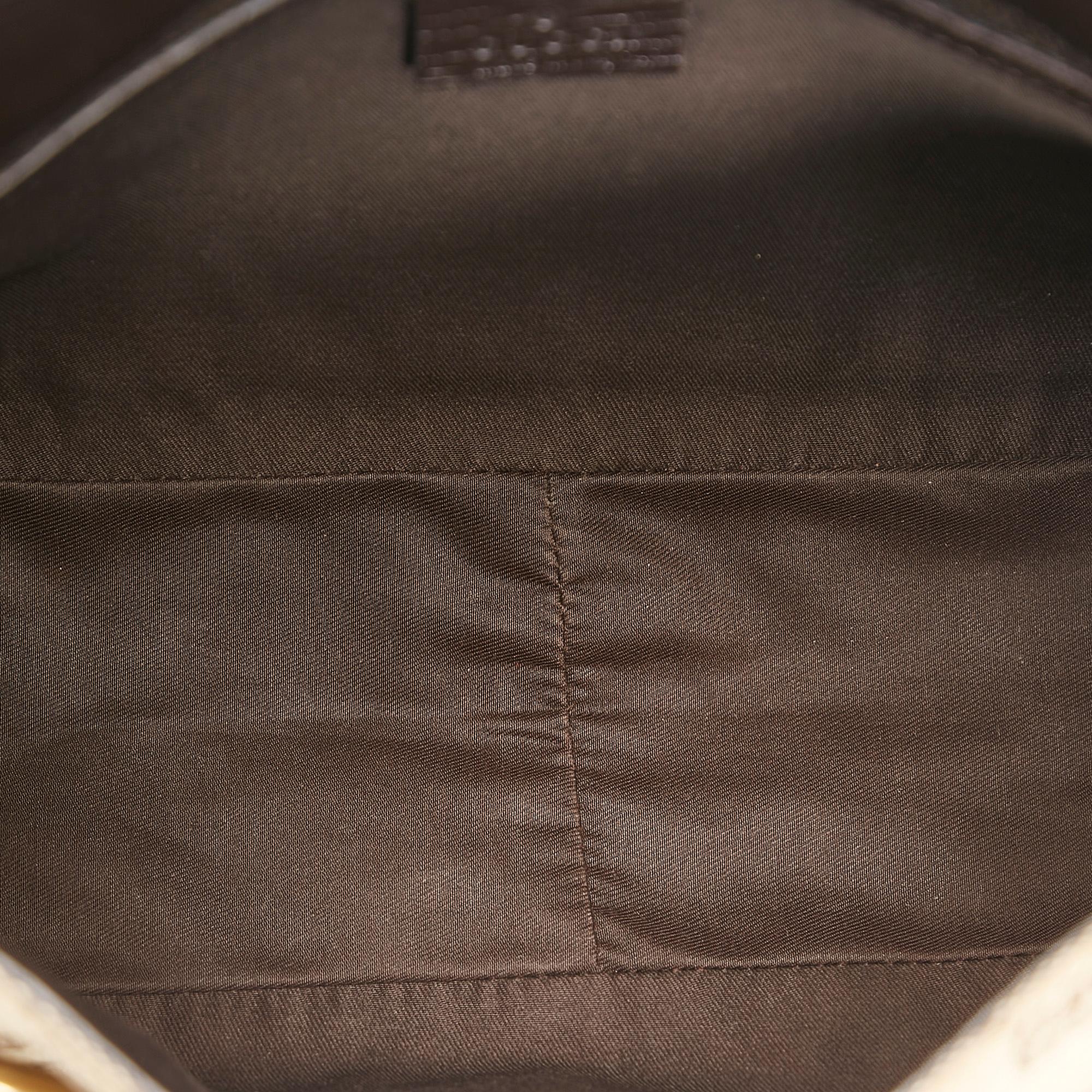 Gucci GG Canvas Horsebit Shoulder Bag (SHG-cAREcT)