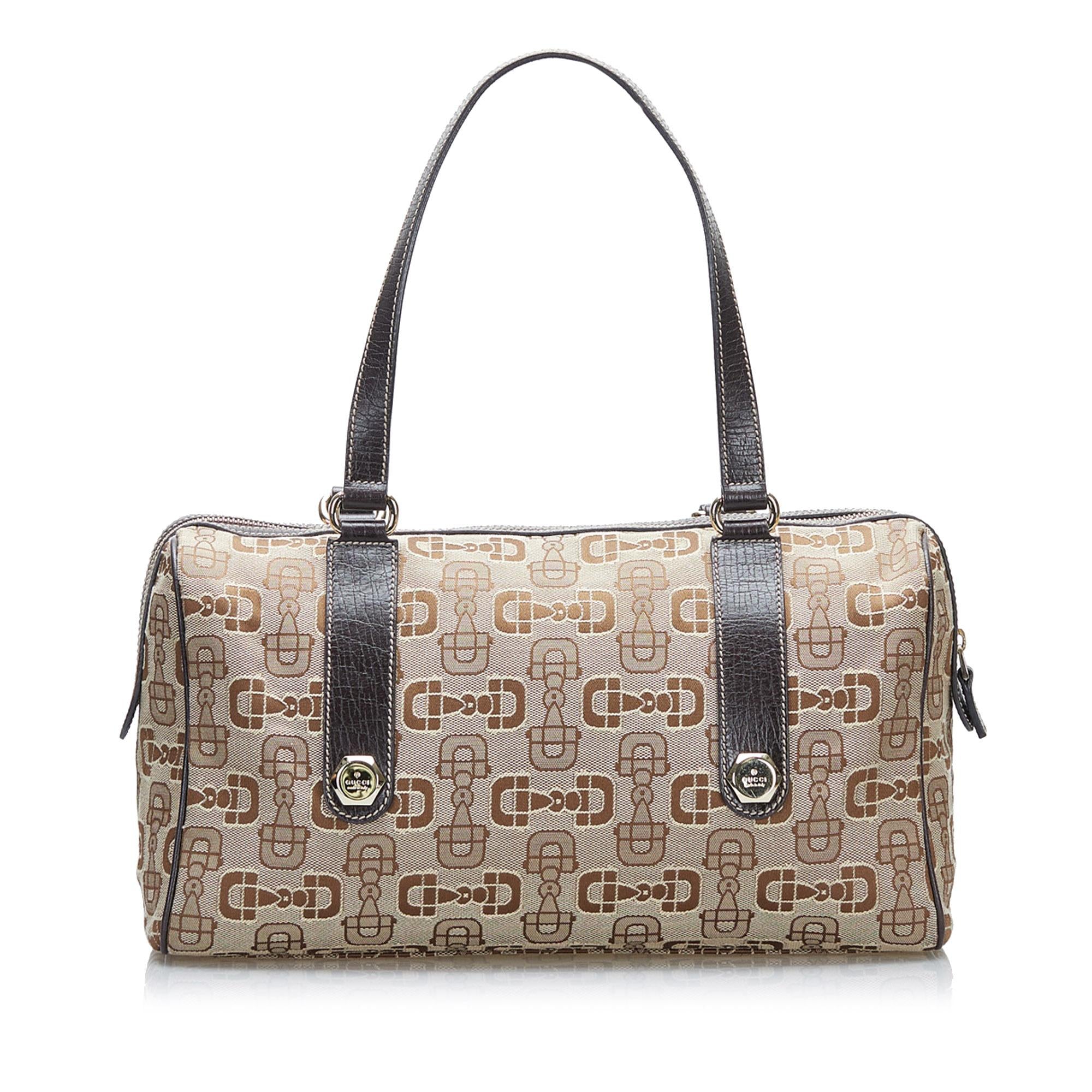 Gucci GG Canvas Horsebit (SHG-36642)