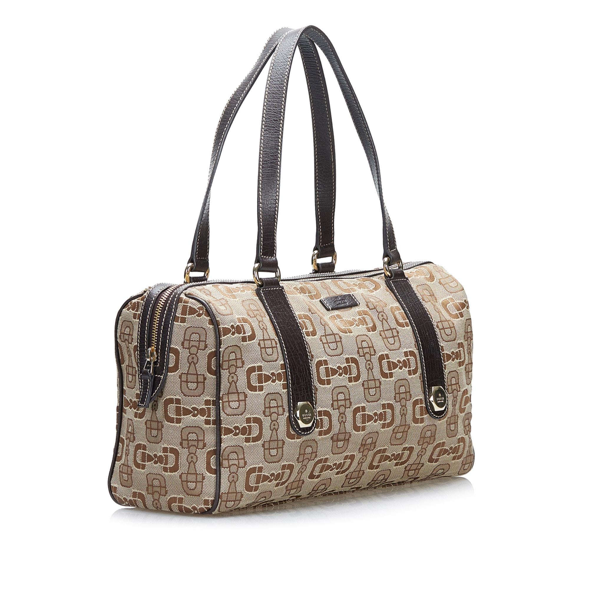 Gucci GG Canvas Horsebit (SHG-36642)