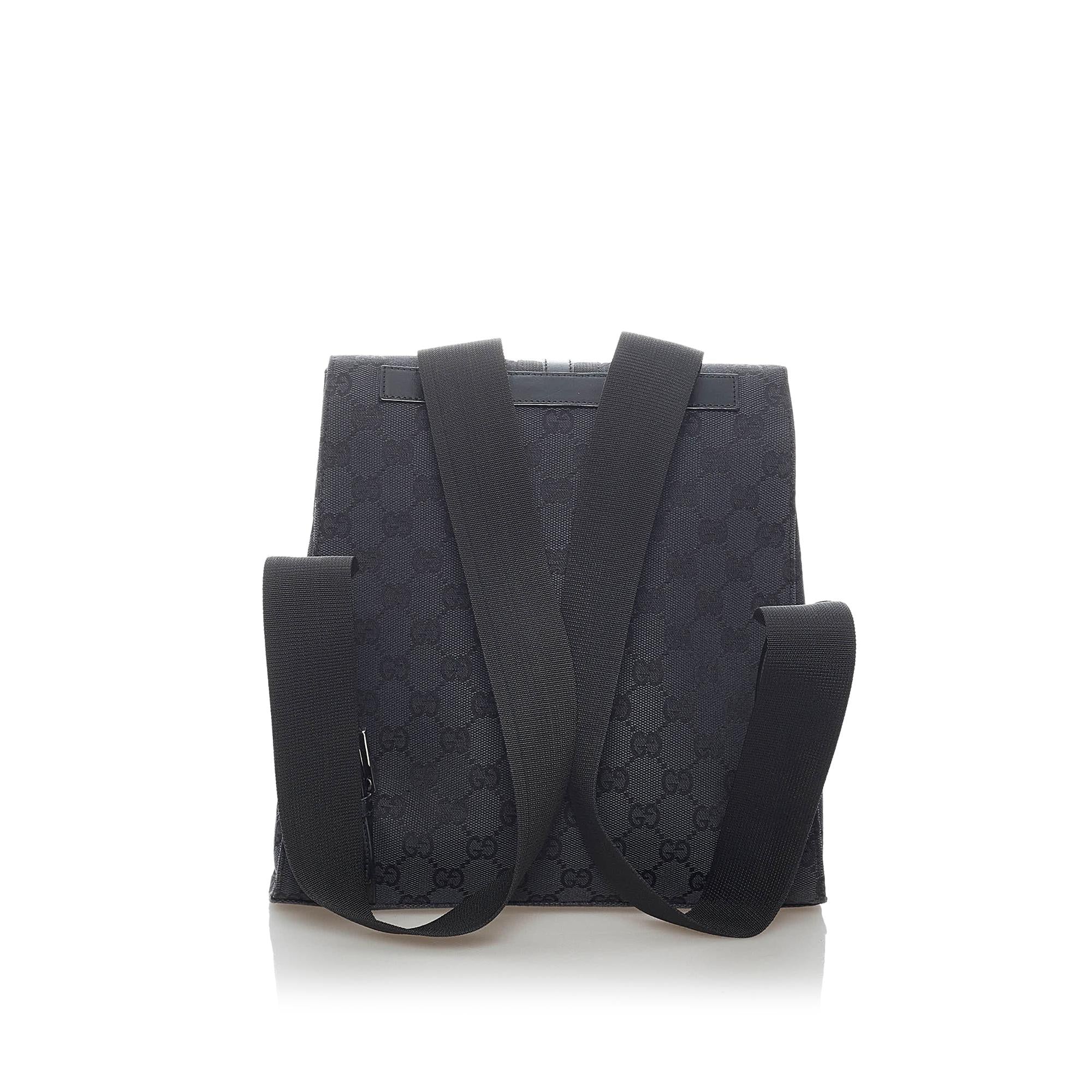 Gucci GG Canvas Jackie Backpack (SHG-32330)