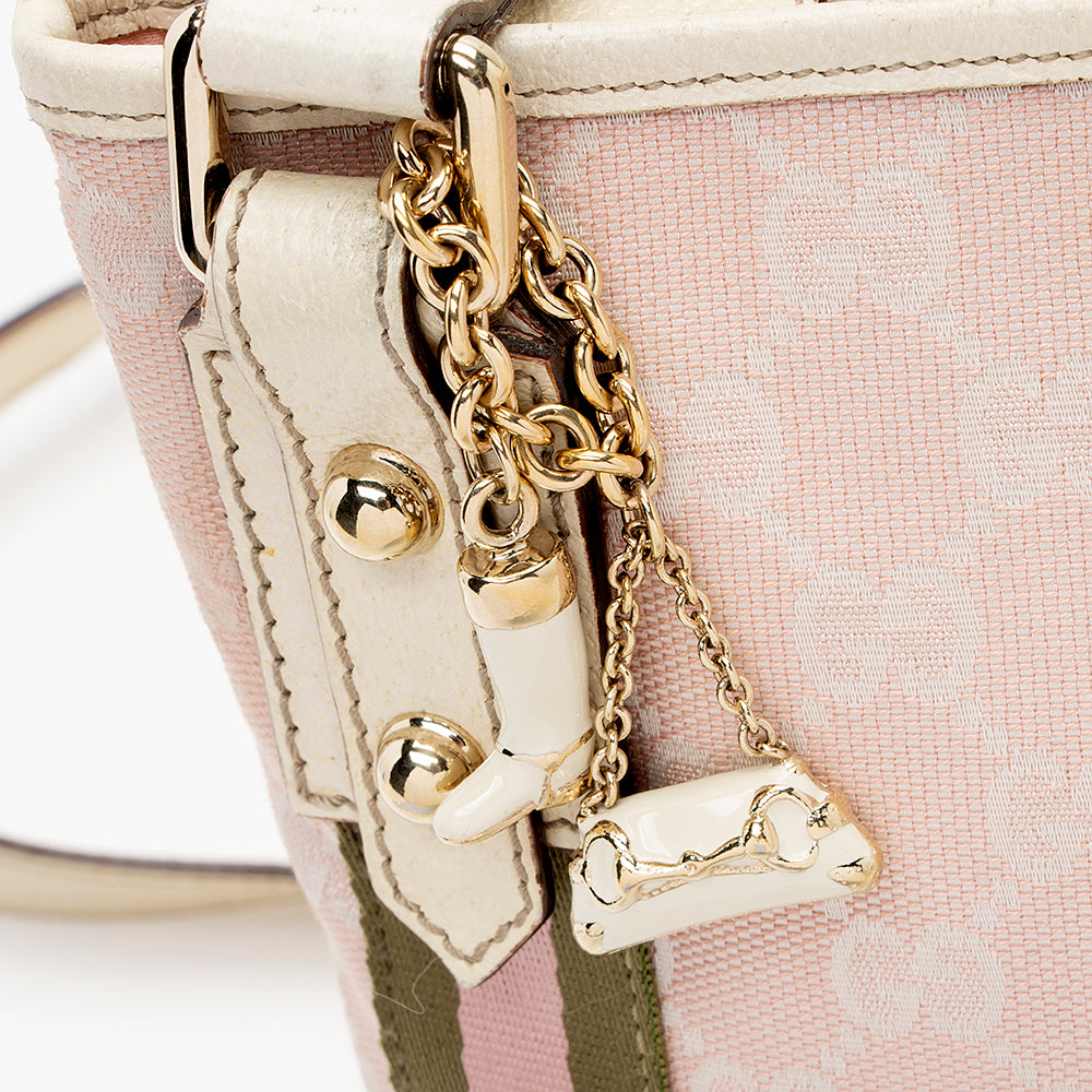 Gucci GG Canvas Jolicoeur Messenger Bag (SHF-20707)