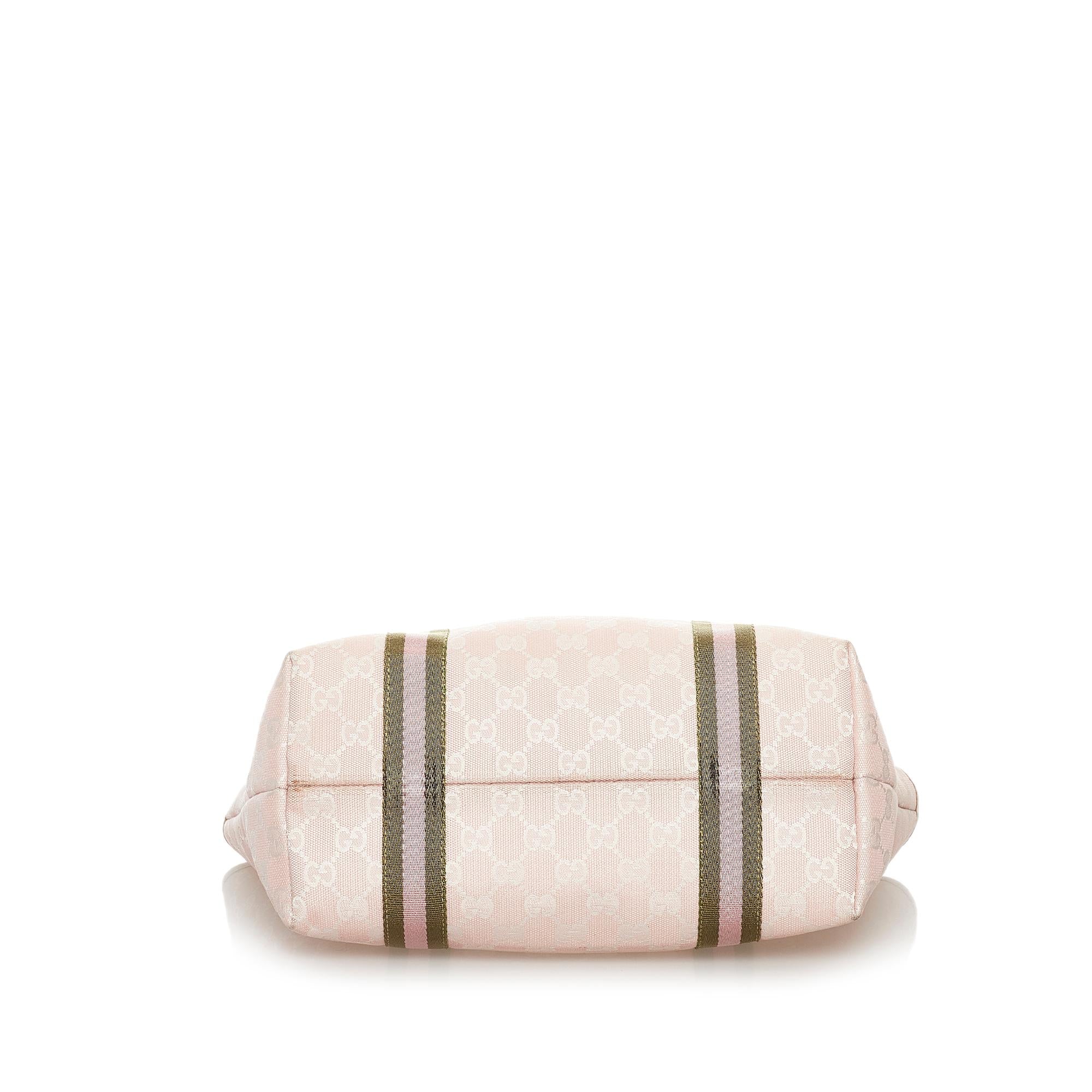 Gucci GG Canvas Jolicoeur Tote Bag (SHG-32410)