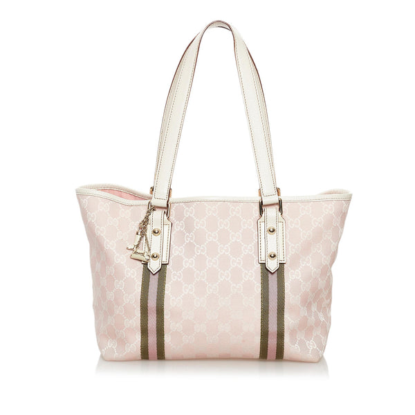 Gucci GG Canvas Jolicoeur Tote Bag (SHG-32410) – LuxeDH