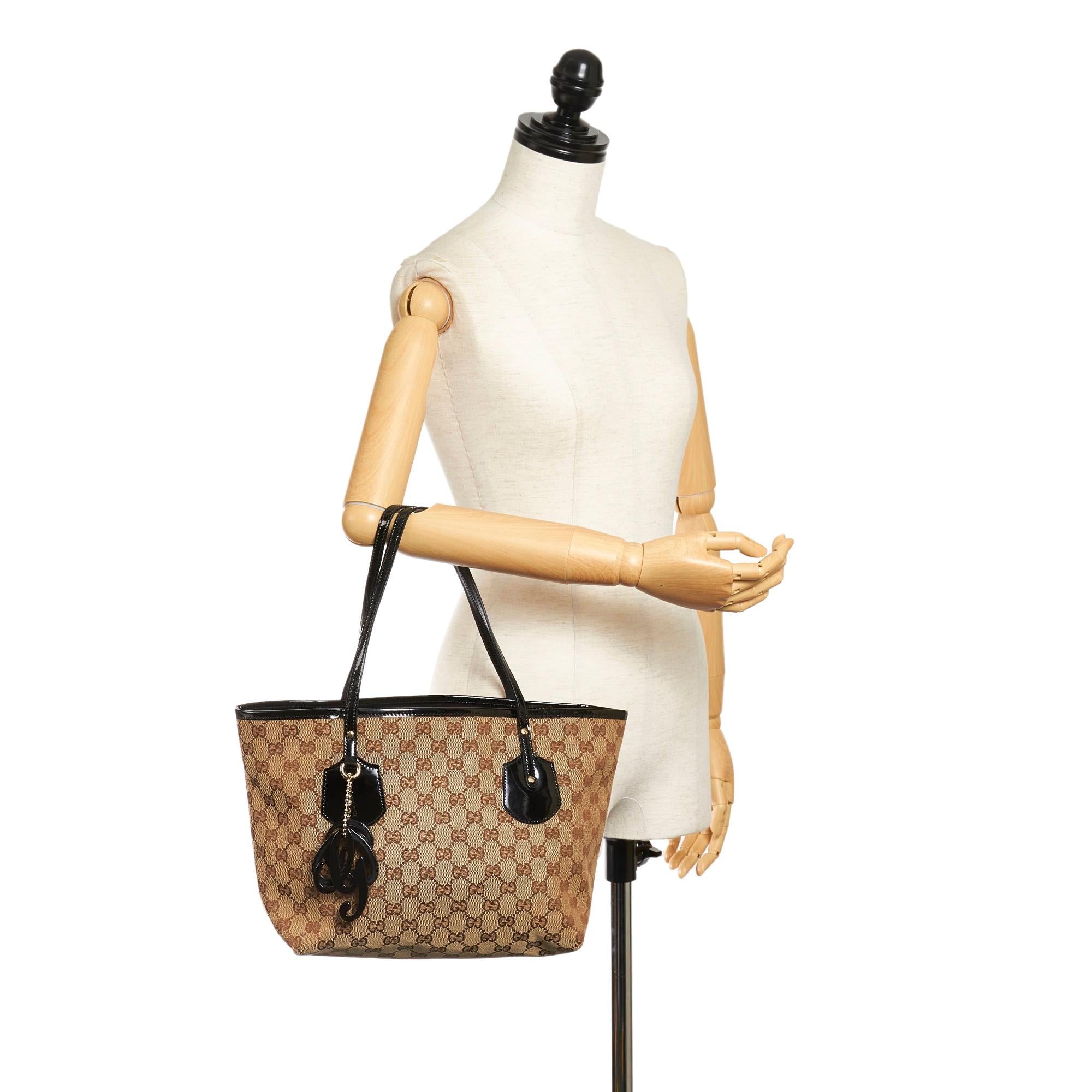 Gucci GG Canvas Jolie Tote Bag (SHG-32299)