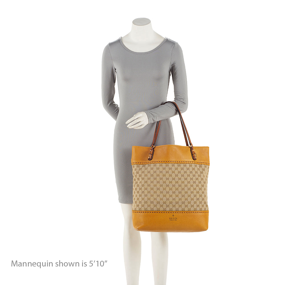 Gucci GG Canvas Laidback Crafty Tote (SHF-20227)