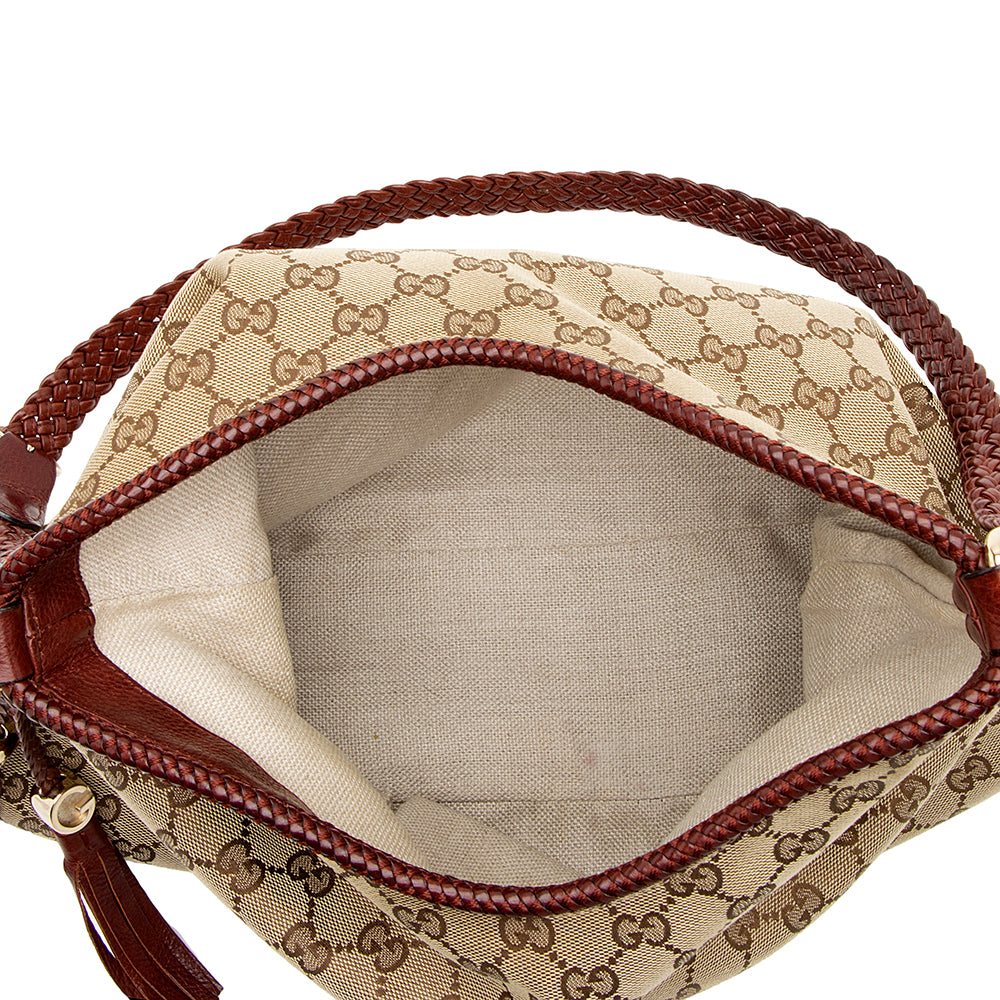 Gucci GG Canvas Marrakech Medium Hobo (SHF-20548)