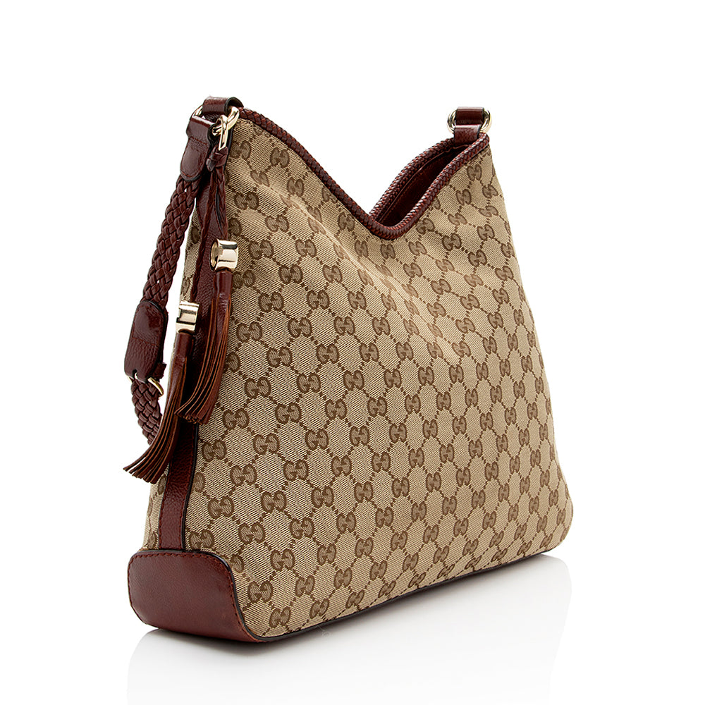 Gucci GG Canvas Marrakech Medium Hobo (SHF-20548)