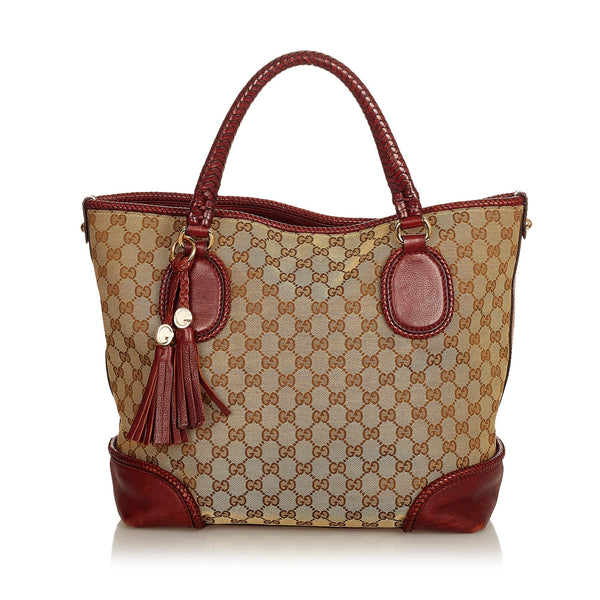 Gucci GG Canvas Marrakech Tote Bag (SHG-26532)
