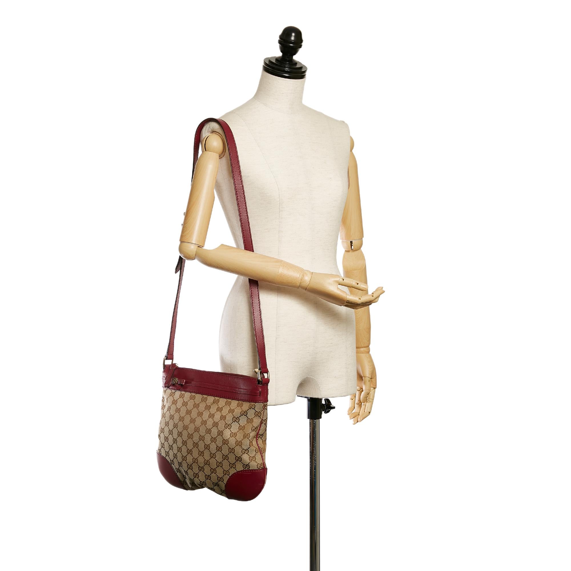 Gucci GG Canvas Mayfair Crossbody Bag (SHG-32532)