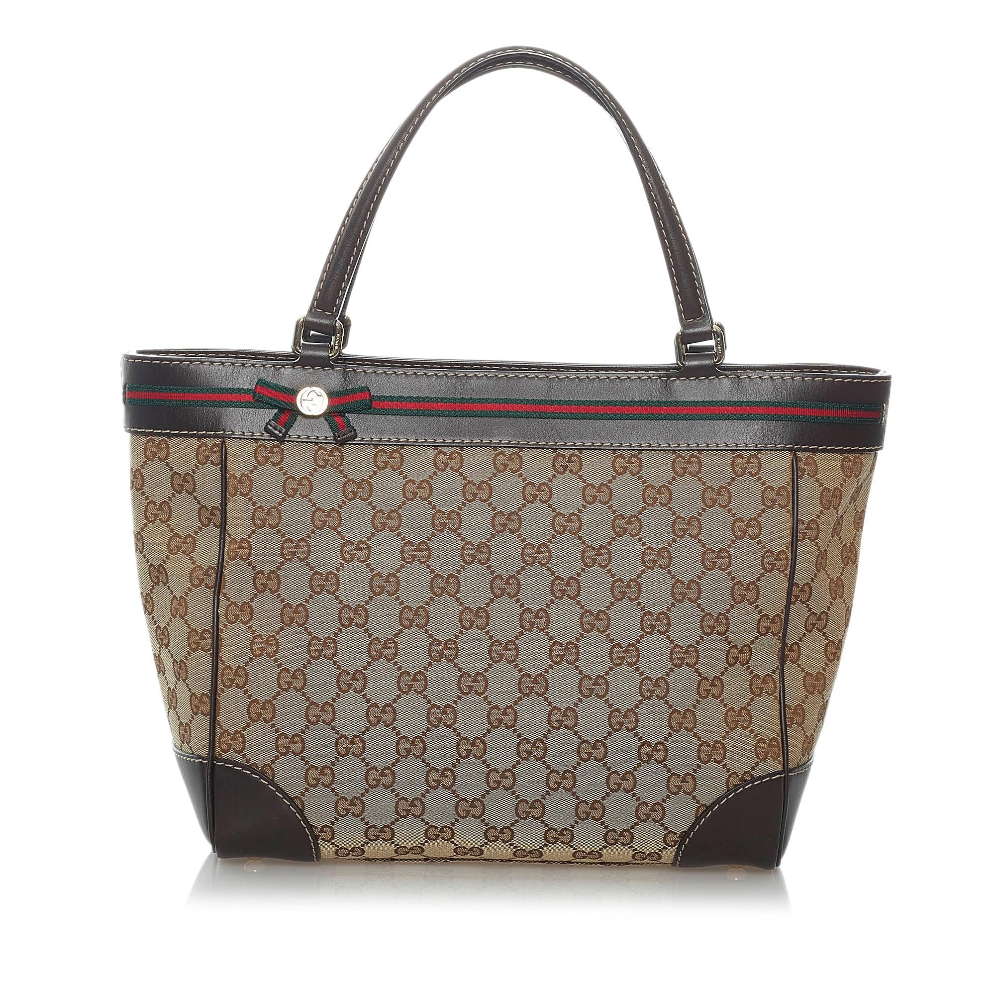 Gucci GG Canvas Mayfair Tote Bag (SHG-29984)