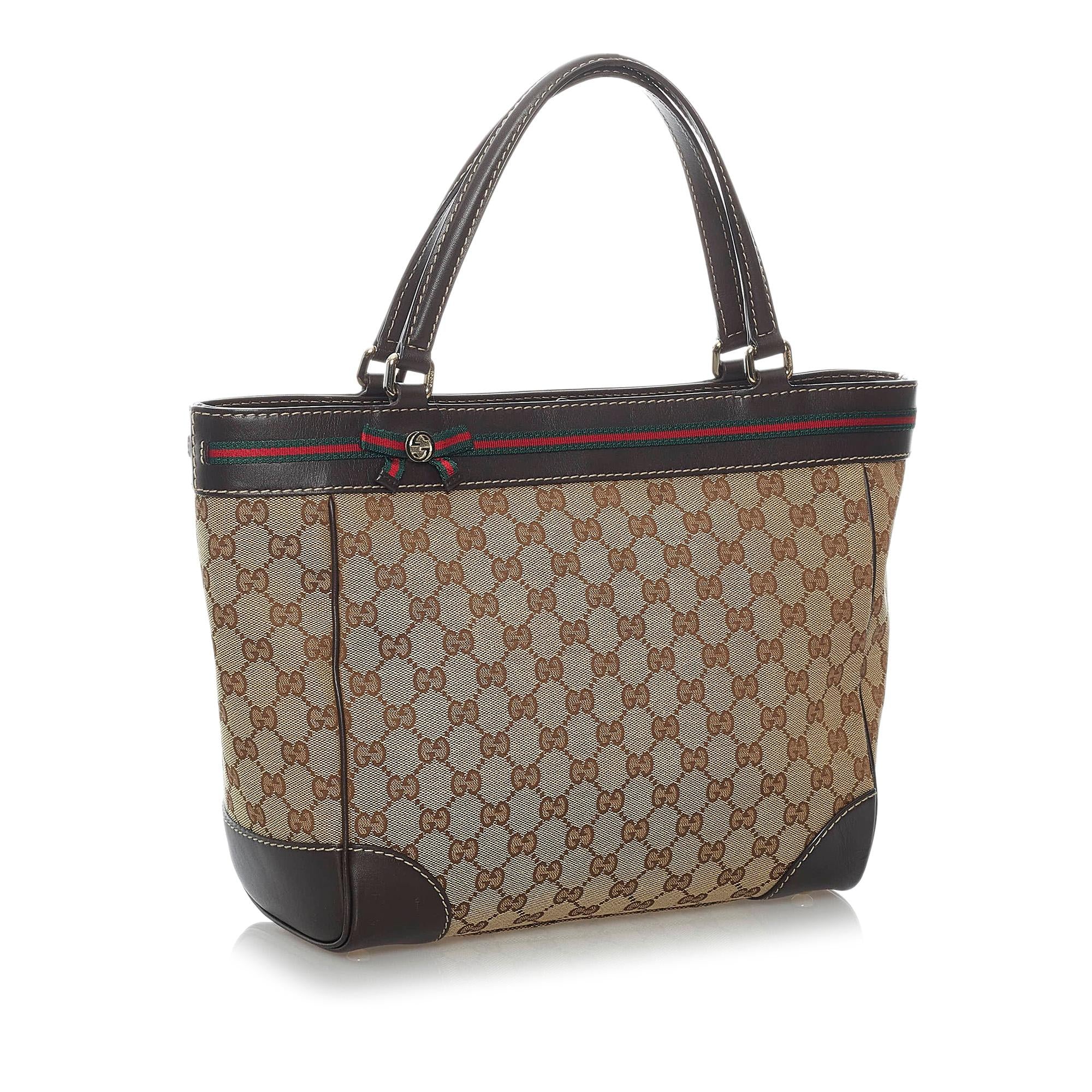 Gucci GG Canvas Mayfair Tote Bag (SHG-29984)
