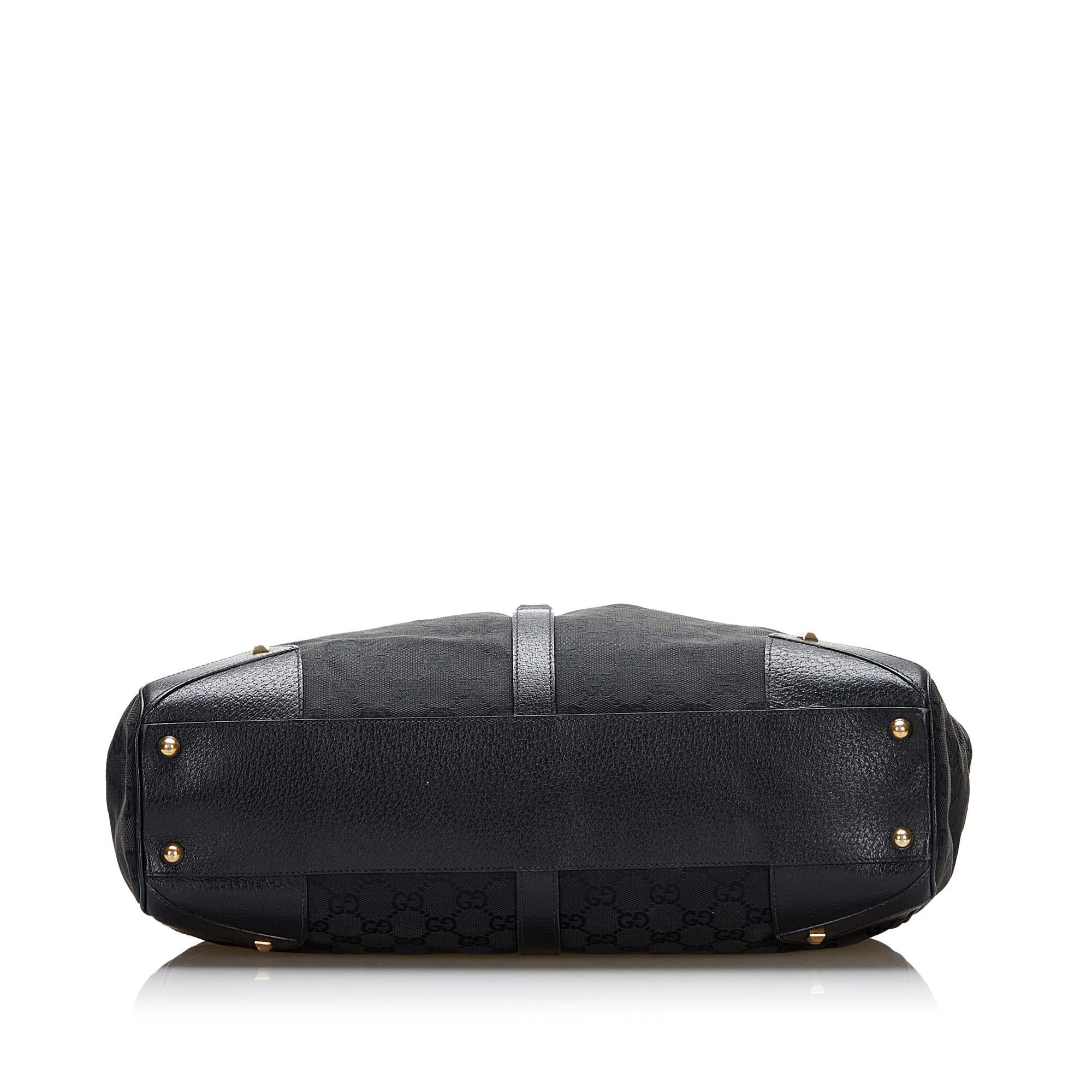 Gucci GG Canvas Nailhead Jackie (SHG-YZOZQj)