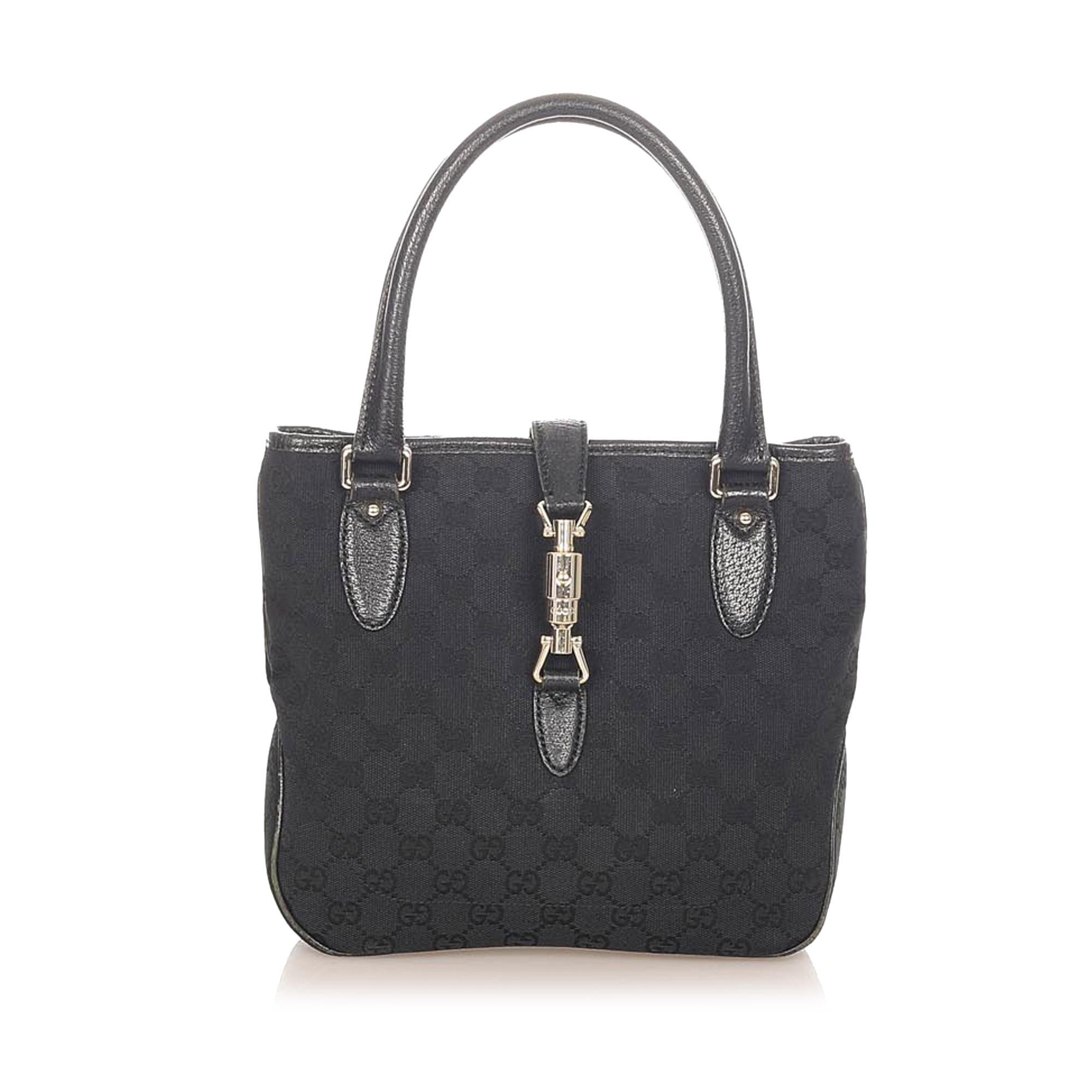 Gucci GG Canvas New Jackie Handbag (SHG-31658)