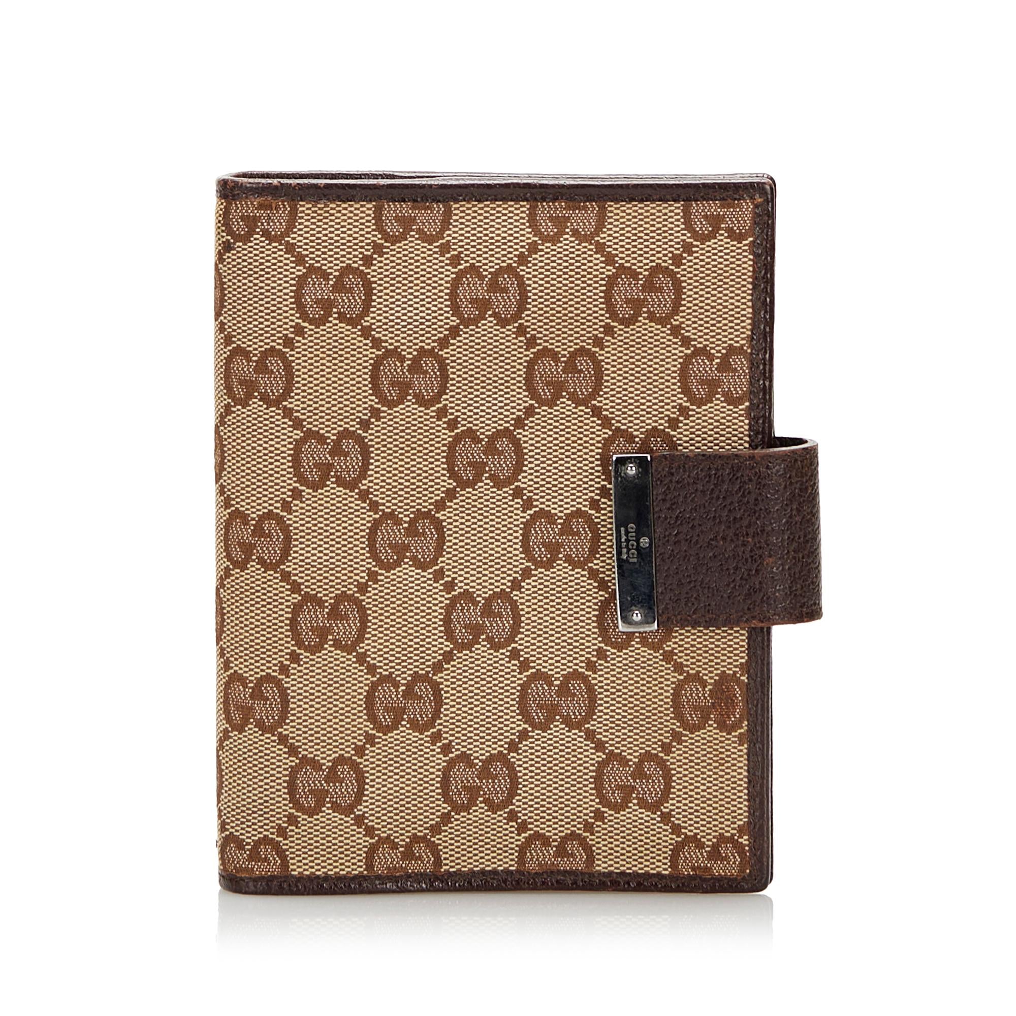 Gucci GG Canvas Notebook Cover (SHG-37772)
