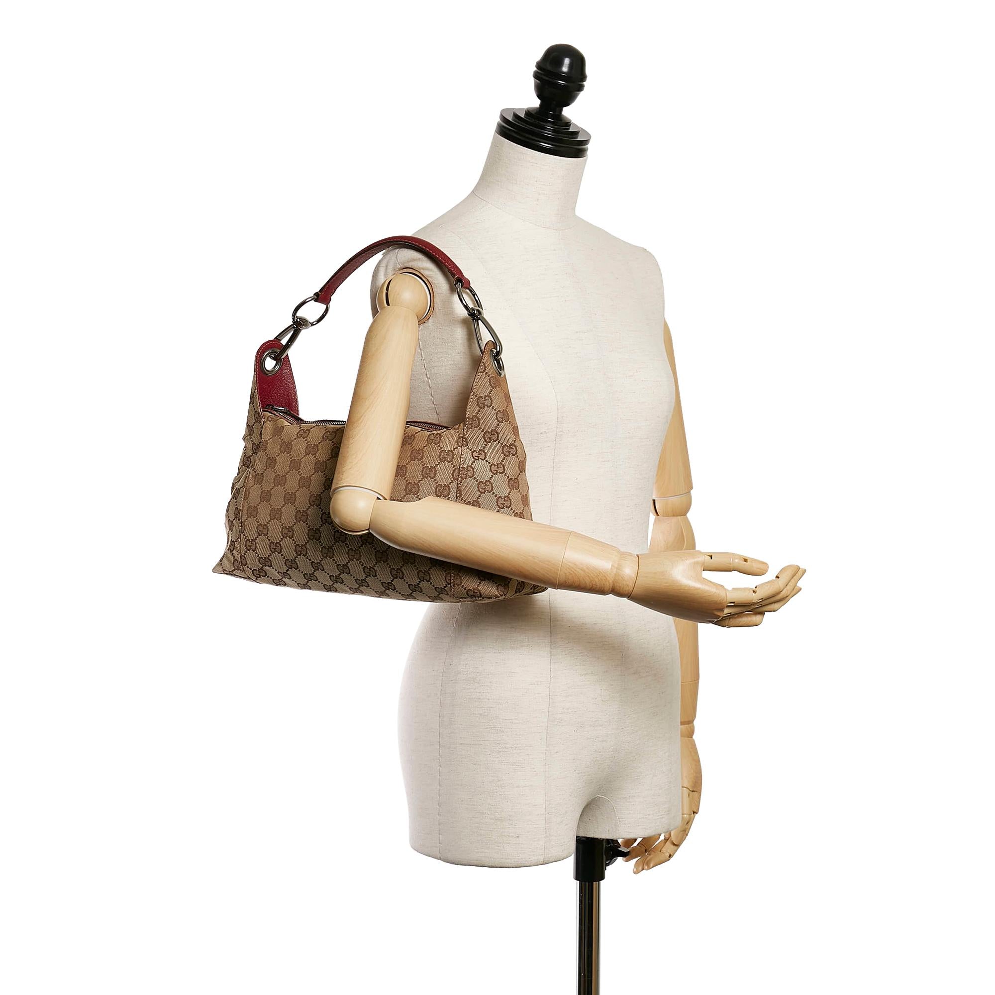 Gucci GG Canvas Pop Hobo Bag (SHG-30412)
