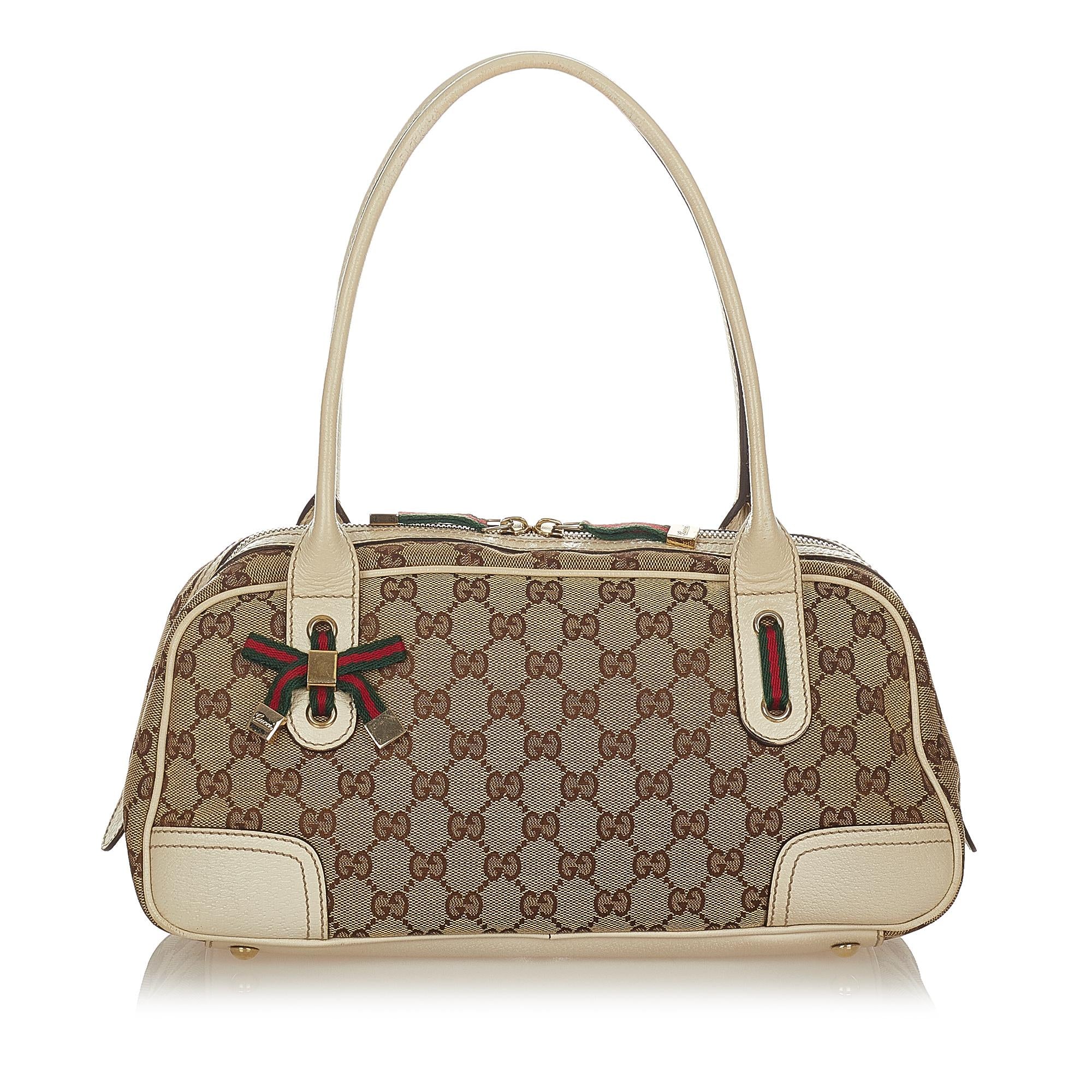 Gucci GG Canvas Princy Handbag (SHG-25304)
