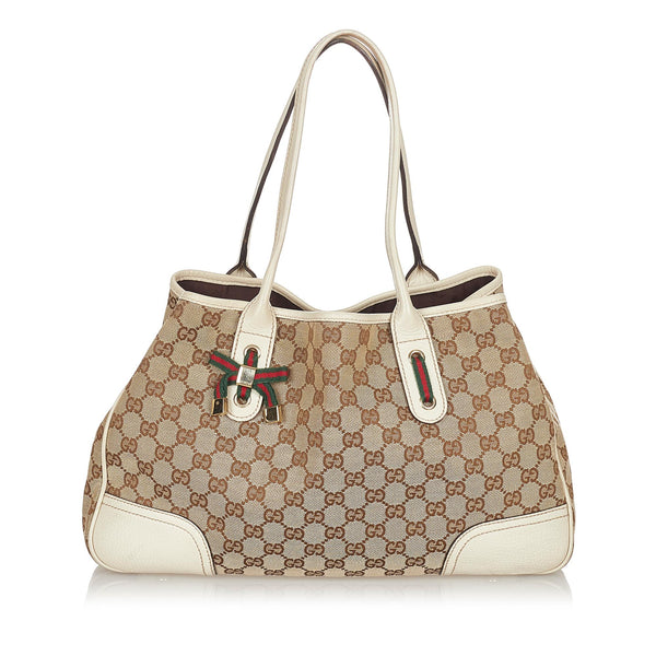 Gucci GG Canvas Princy Tote Bag (SHG-26721)
