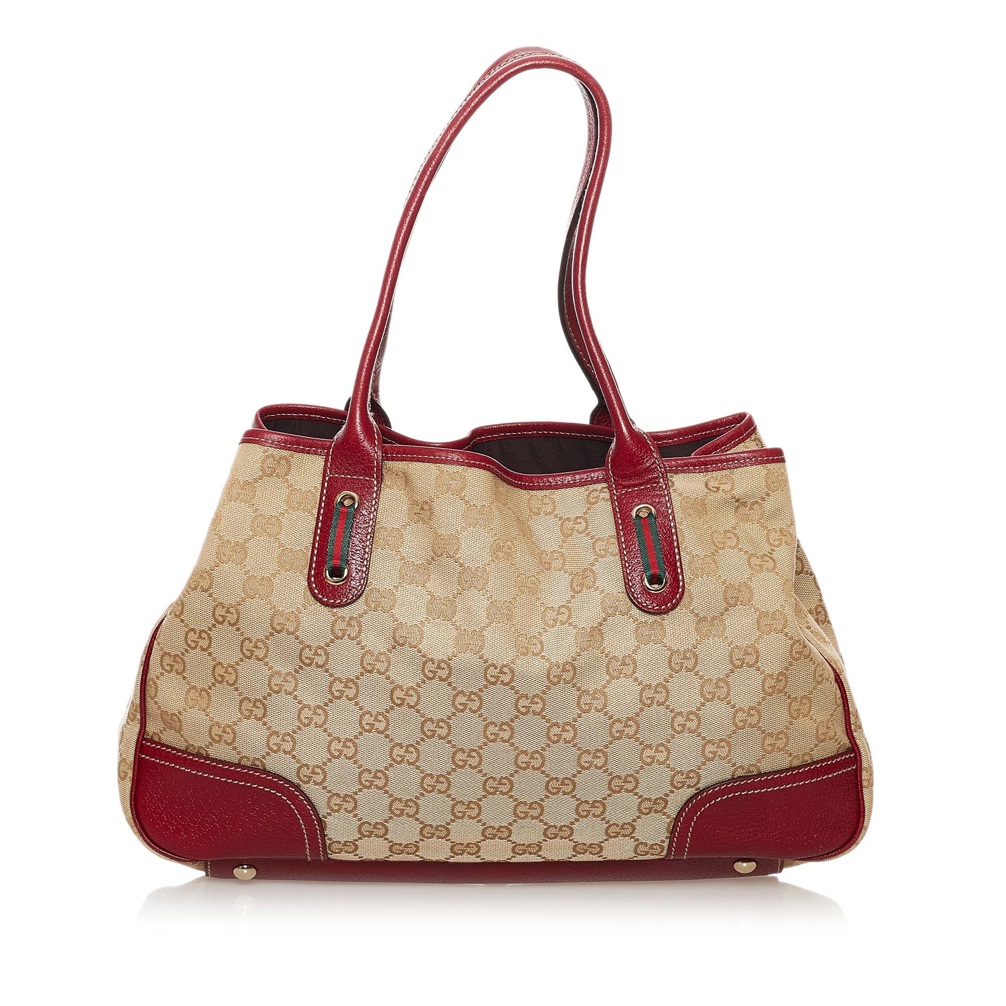 Gucci GG Canvas Princy Tote Bag (SHG-32872)