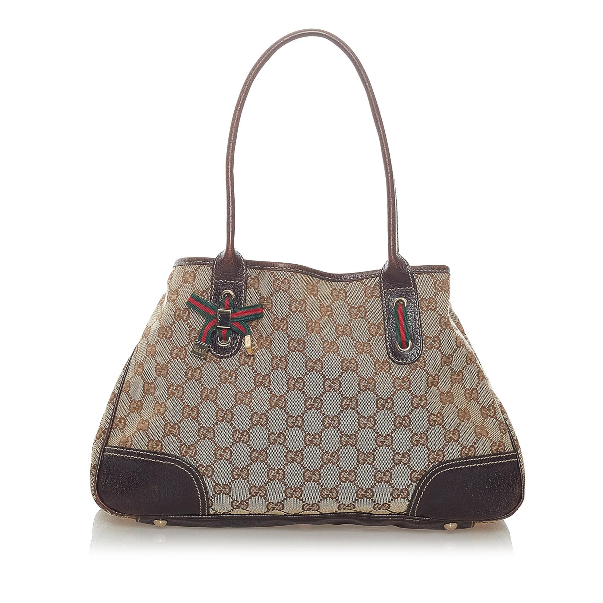 Gucci GG Canvas Princy Tote Bag (SHG-34742)