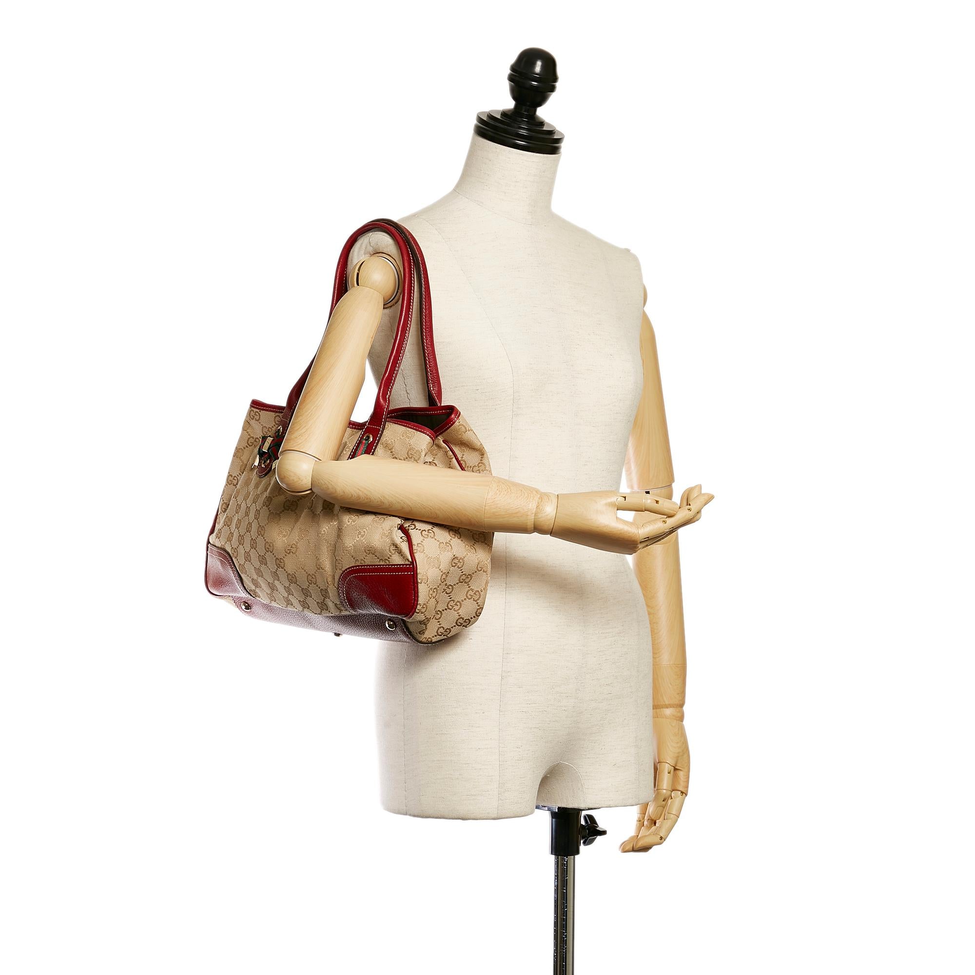 Gucci GG Canvas Princy Tote Bag (SHG-34778)