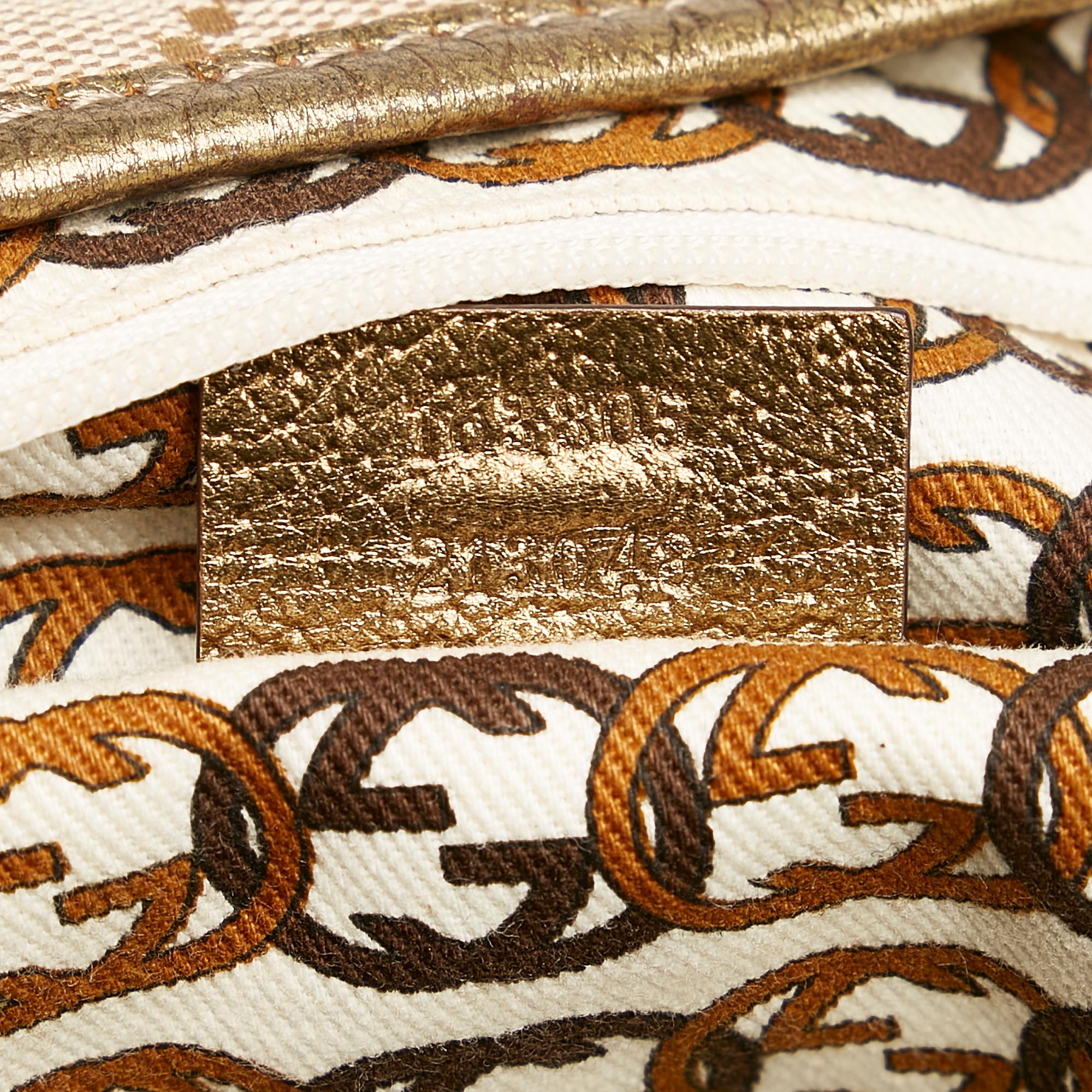 Gucci GG Canvas Princy Tote Bag (SHG-36148)