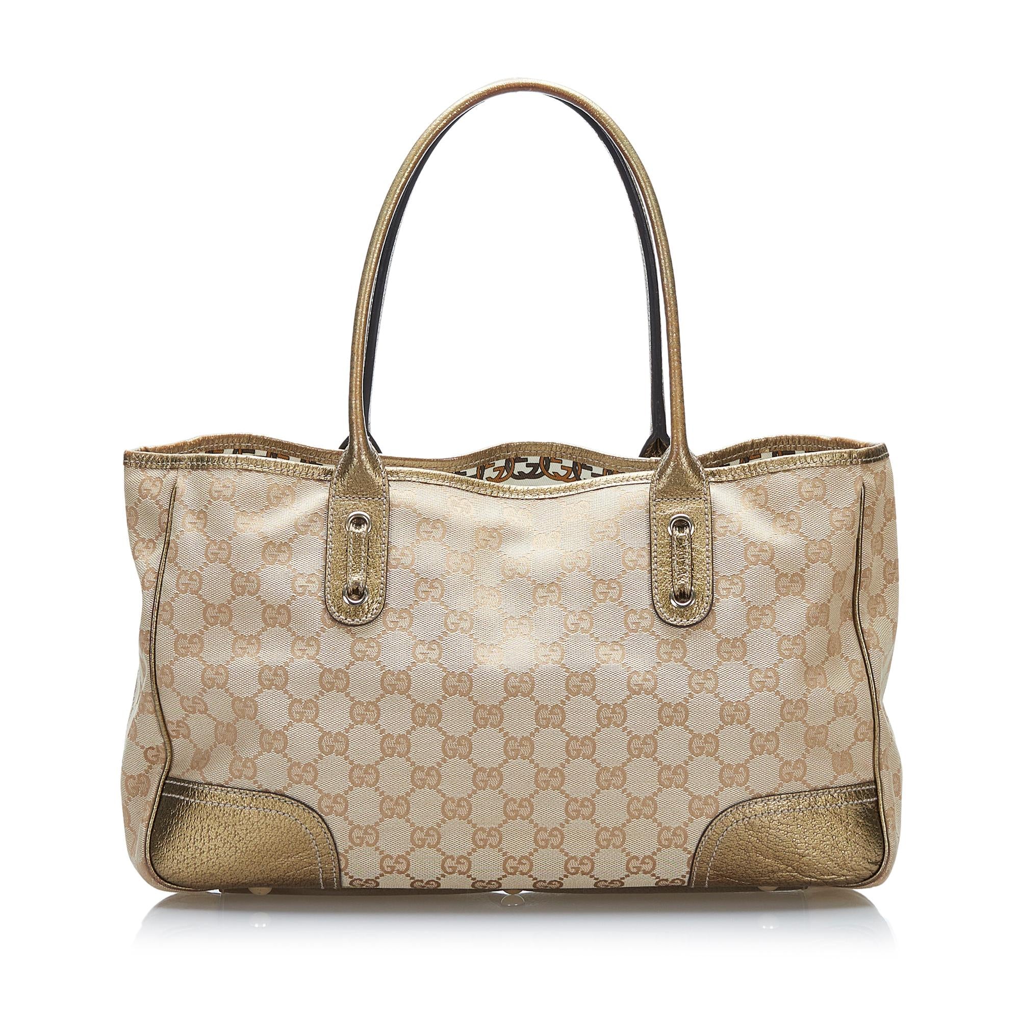 Gucci GG Canvas Princy Tote (SHG-37188)
