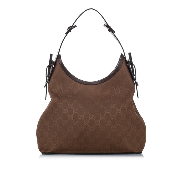 Gucci GG Canvas Shoulder Bag (SHG-16858)