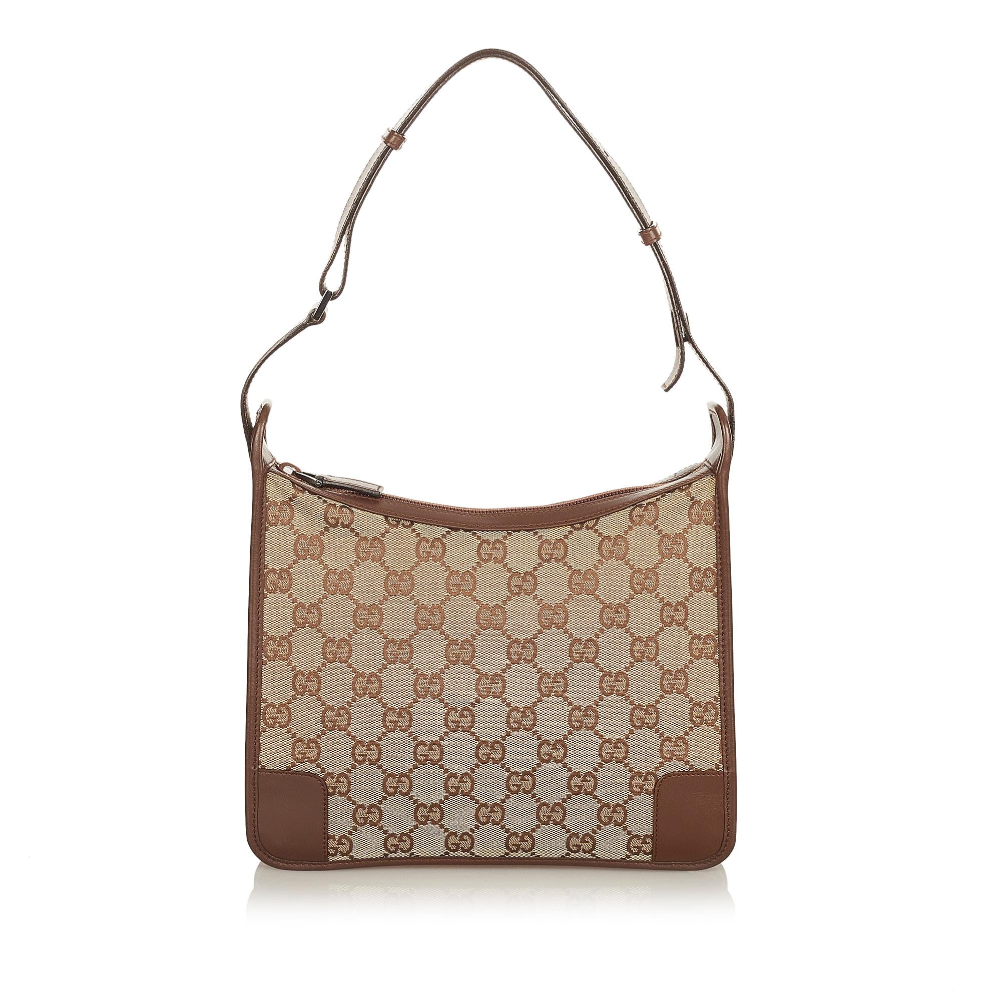 Gucci GG Canvas Shoulder Bag (SHG-26648)