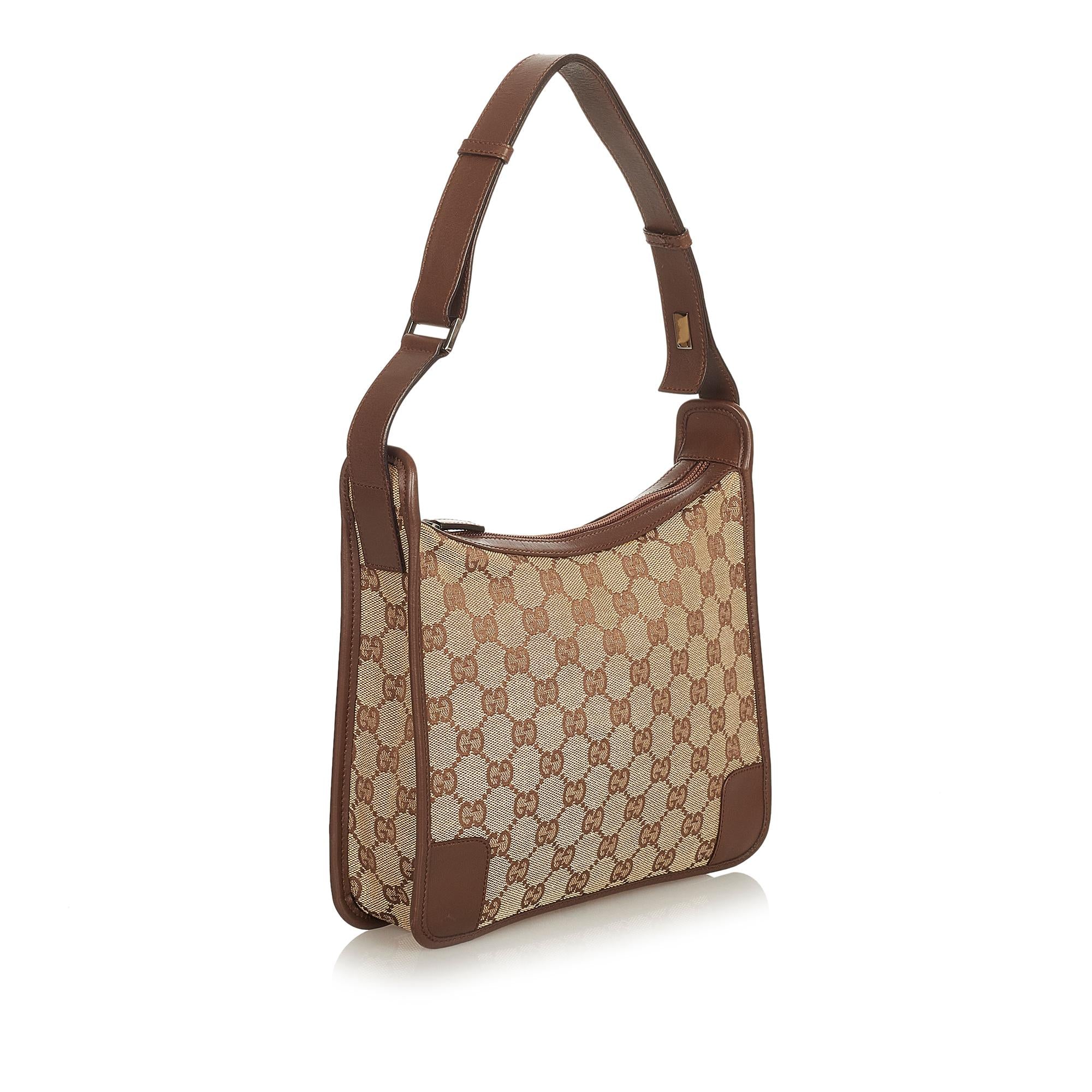 Gucci GG Canvas Shoulder Bag (SHG-26648)