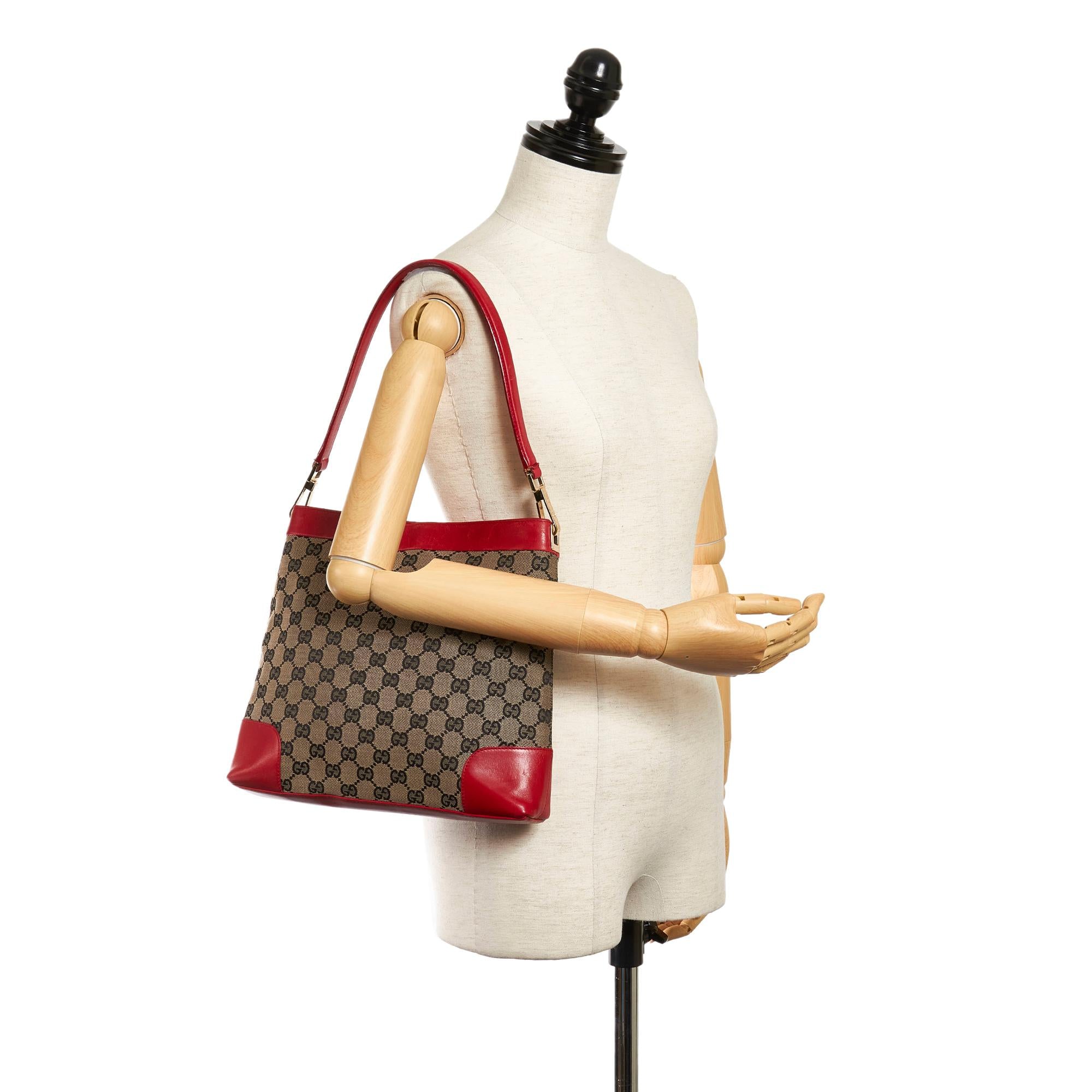 Gucci GG Canvas Shoulder Bag (SHG-29003)