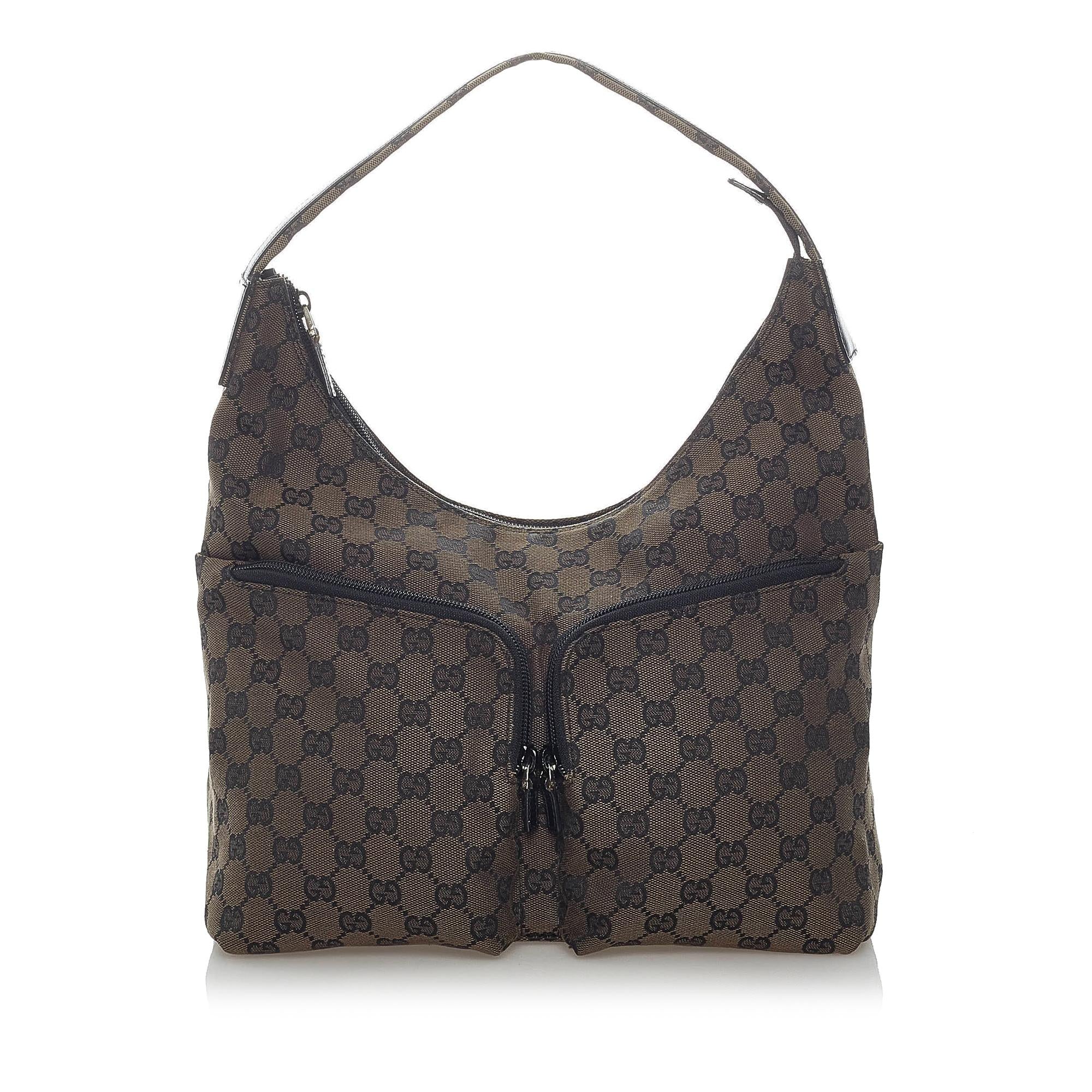 Gucci GG Canvas Shoulder Bag (SHG-32040)