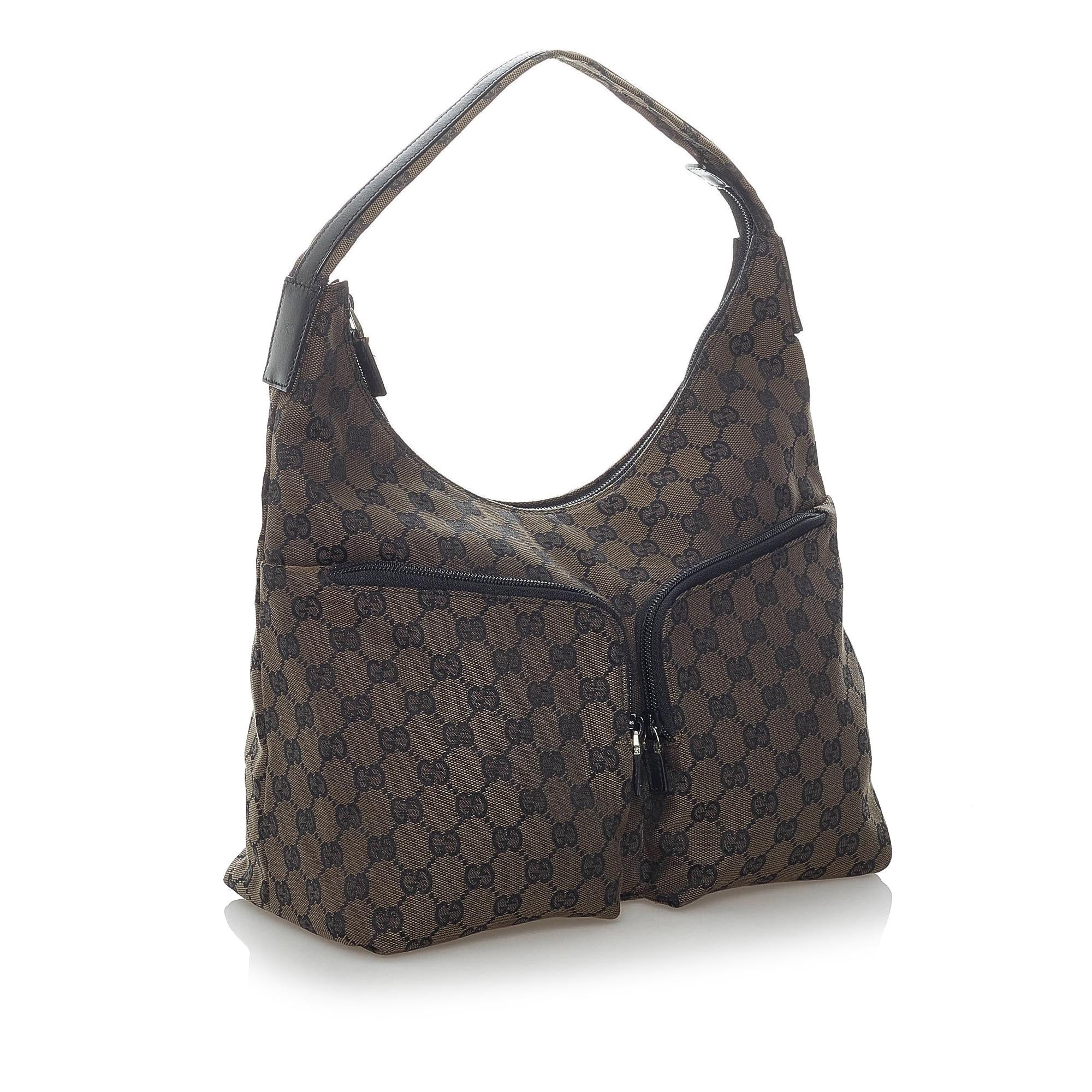 Gucci GG Canvas Shoulder Bag (SHG-32040)