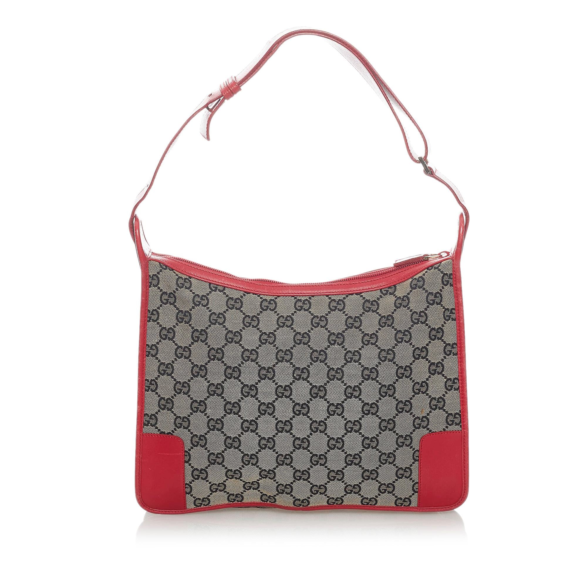 Gucci GG Canvas Shoulder Bag (SHG-32099)