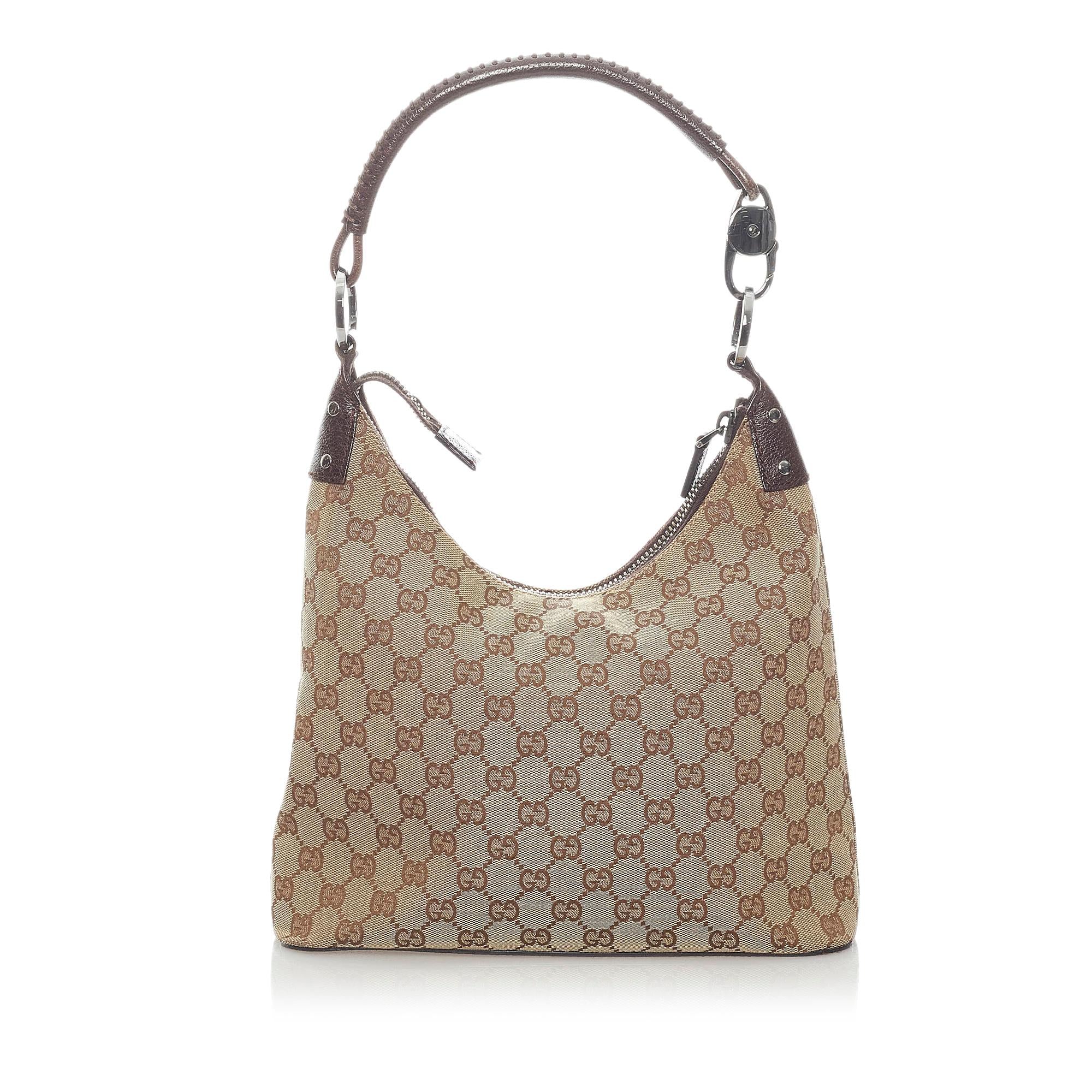 Gucci GG Canvas Shoulder Bag (SHG-32235)