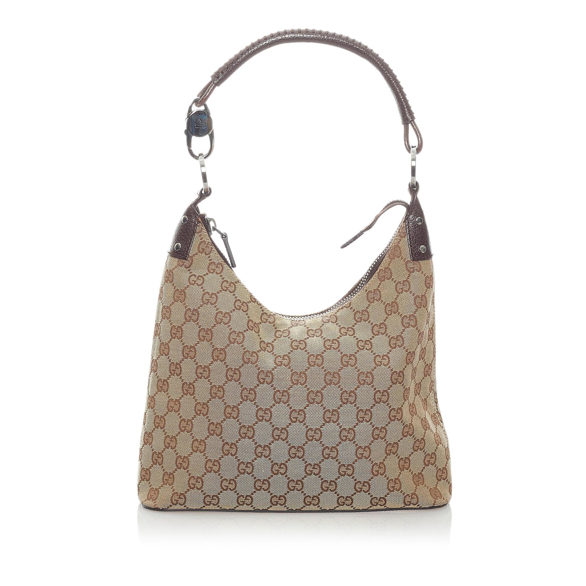 Gucci GG Canvas Shoulder Bag (SHG-32235)