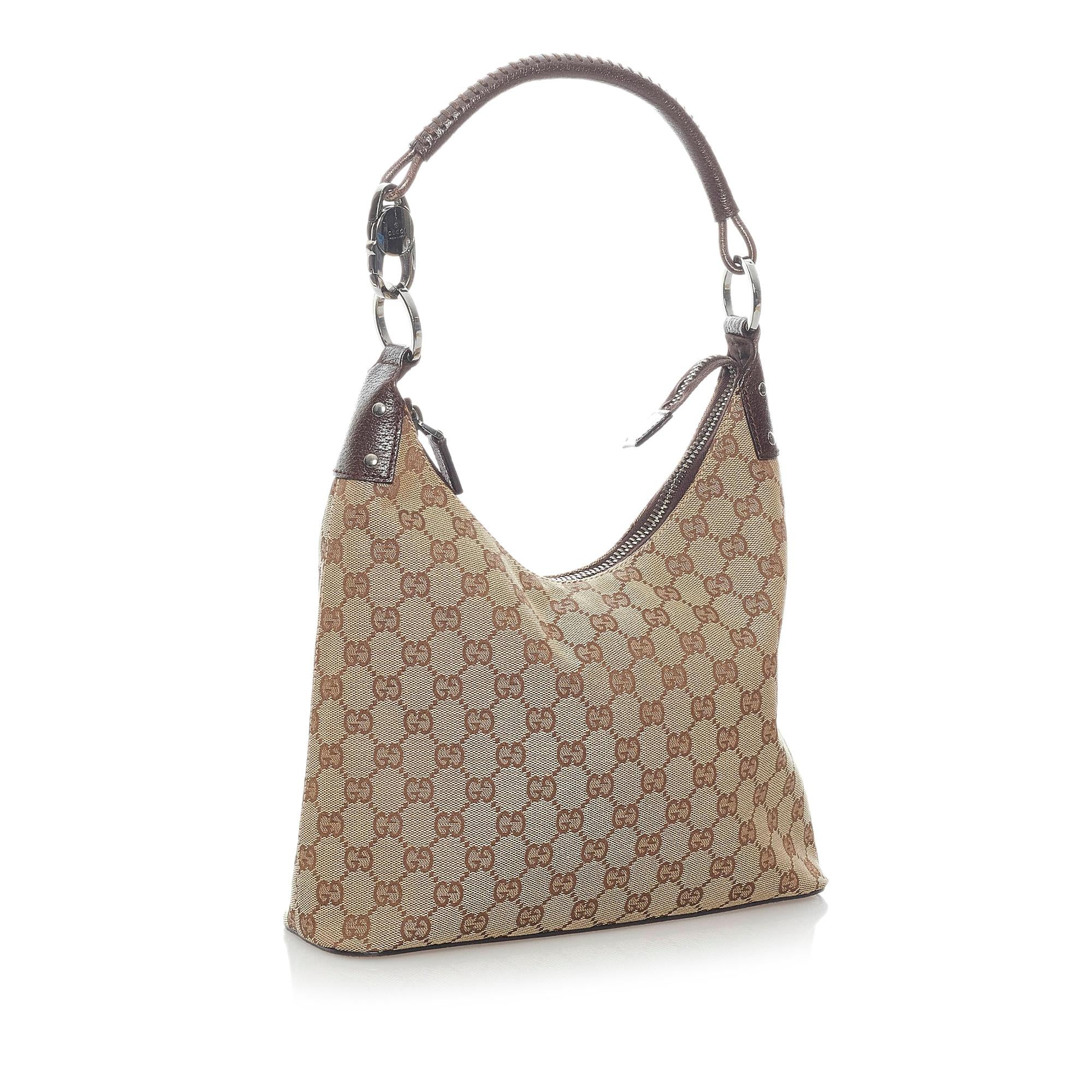 Gucci GG Canvas Shoulder Bag (SHG-32235)