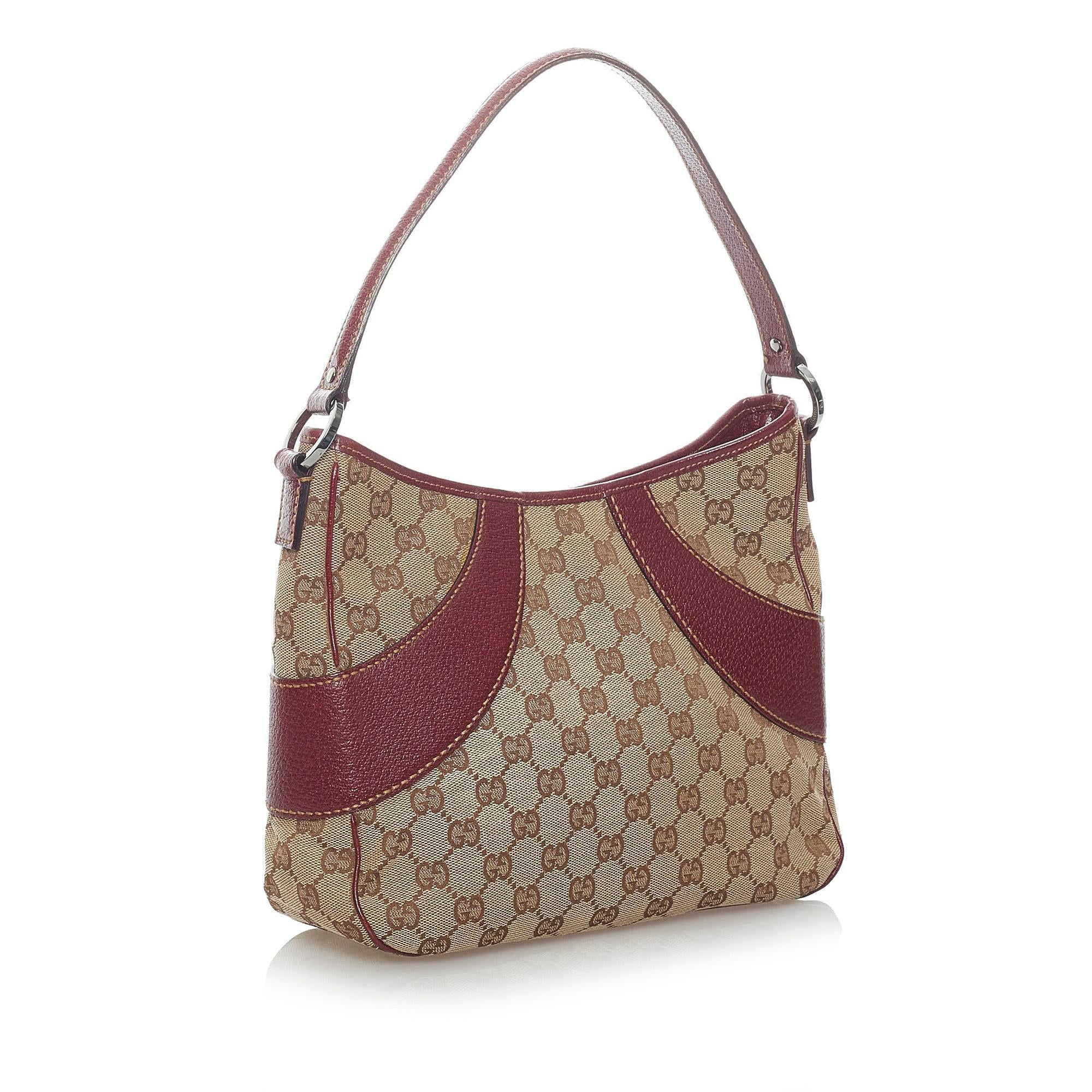 Gucci GG Canvas Shoulder Bag (SHG-32537)