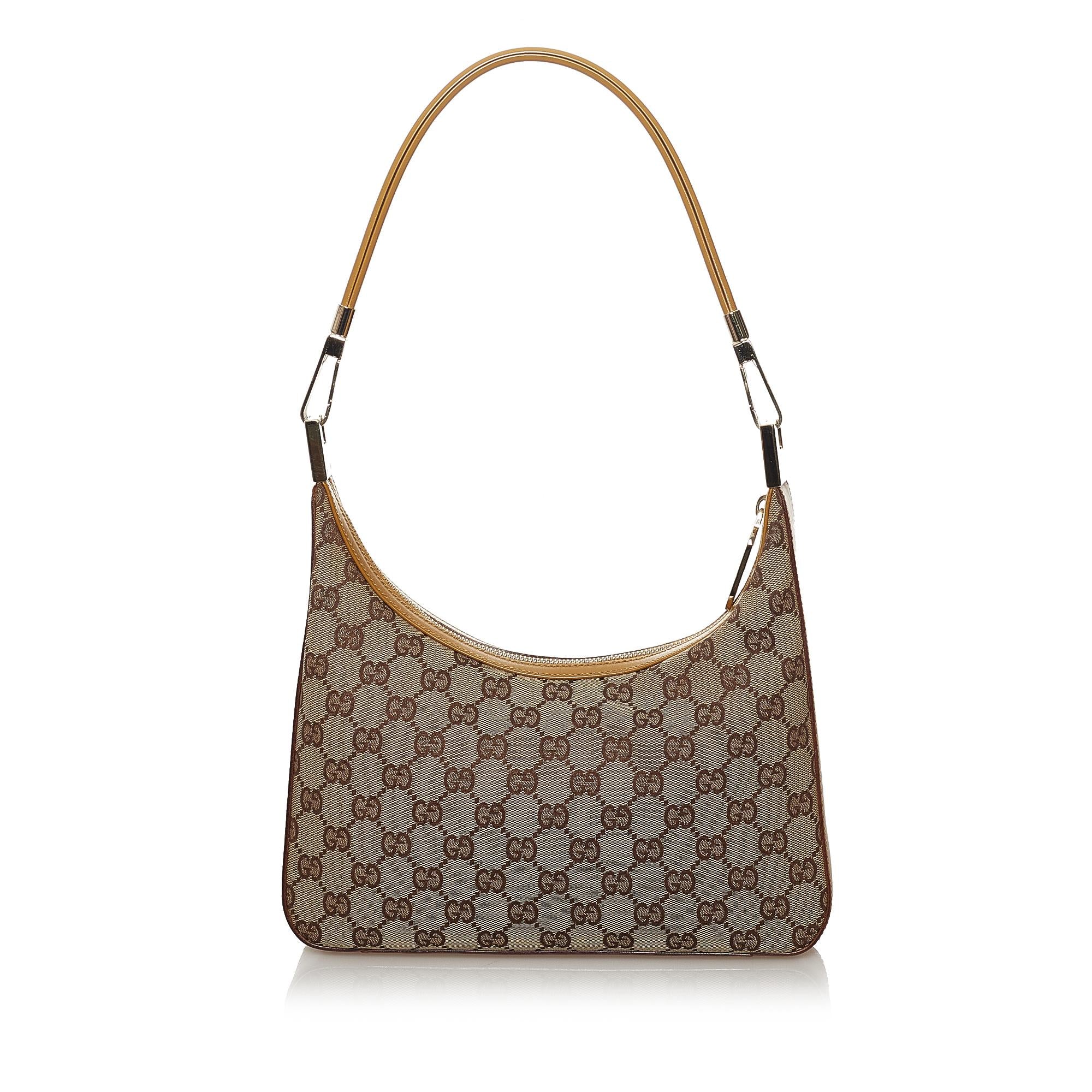 Gucci GG Canvas Shoulder Bag (SHG-32541)