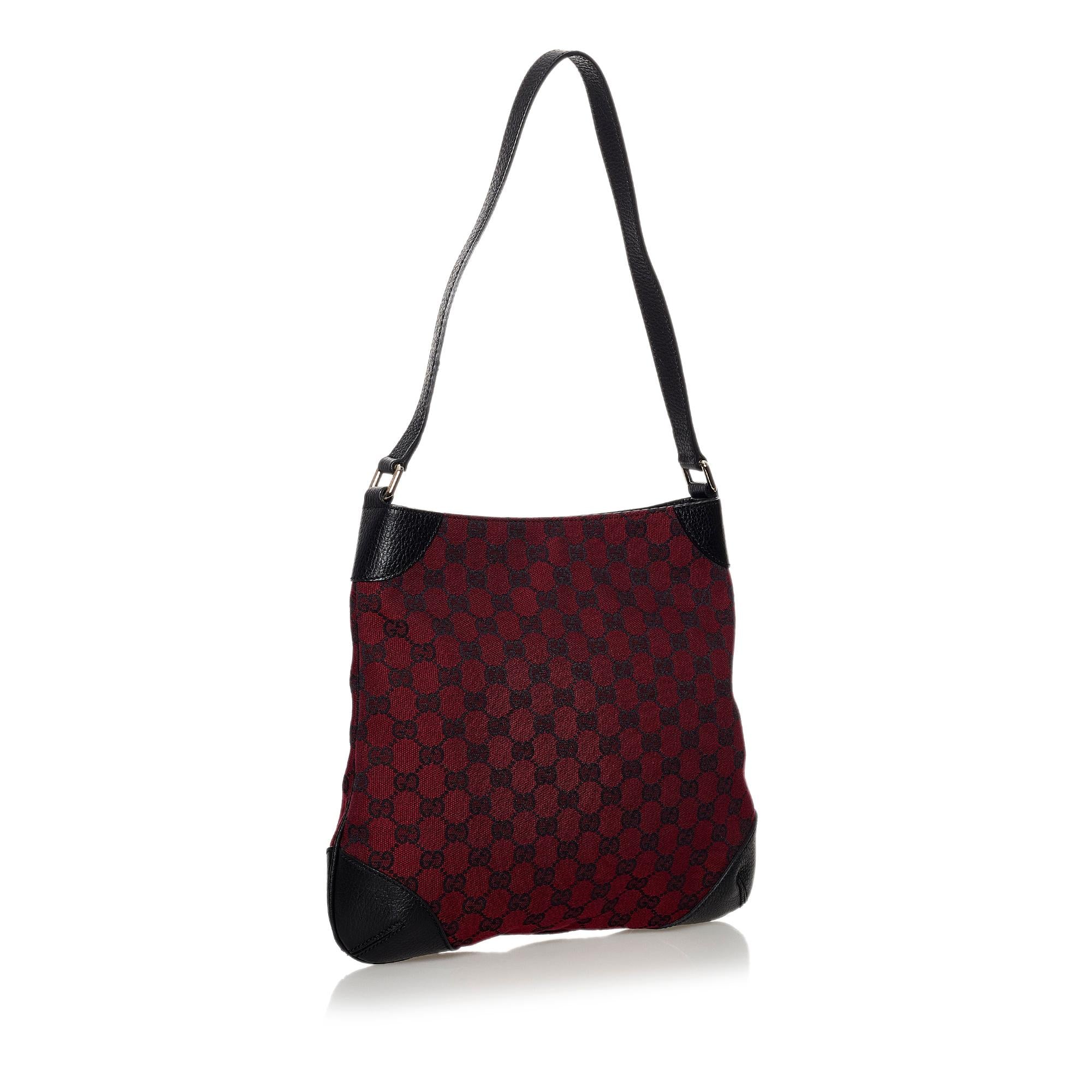 Gucci GG Canvas Shoulder Bag (SHG-36157)