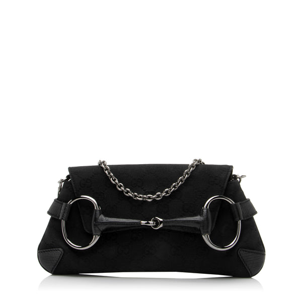 Iconic Tom Ford for Gucci - Black Patent Leather Bag 