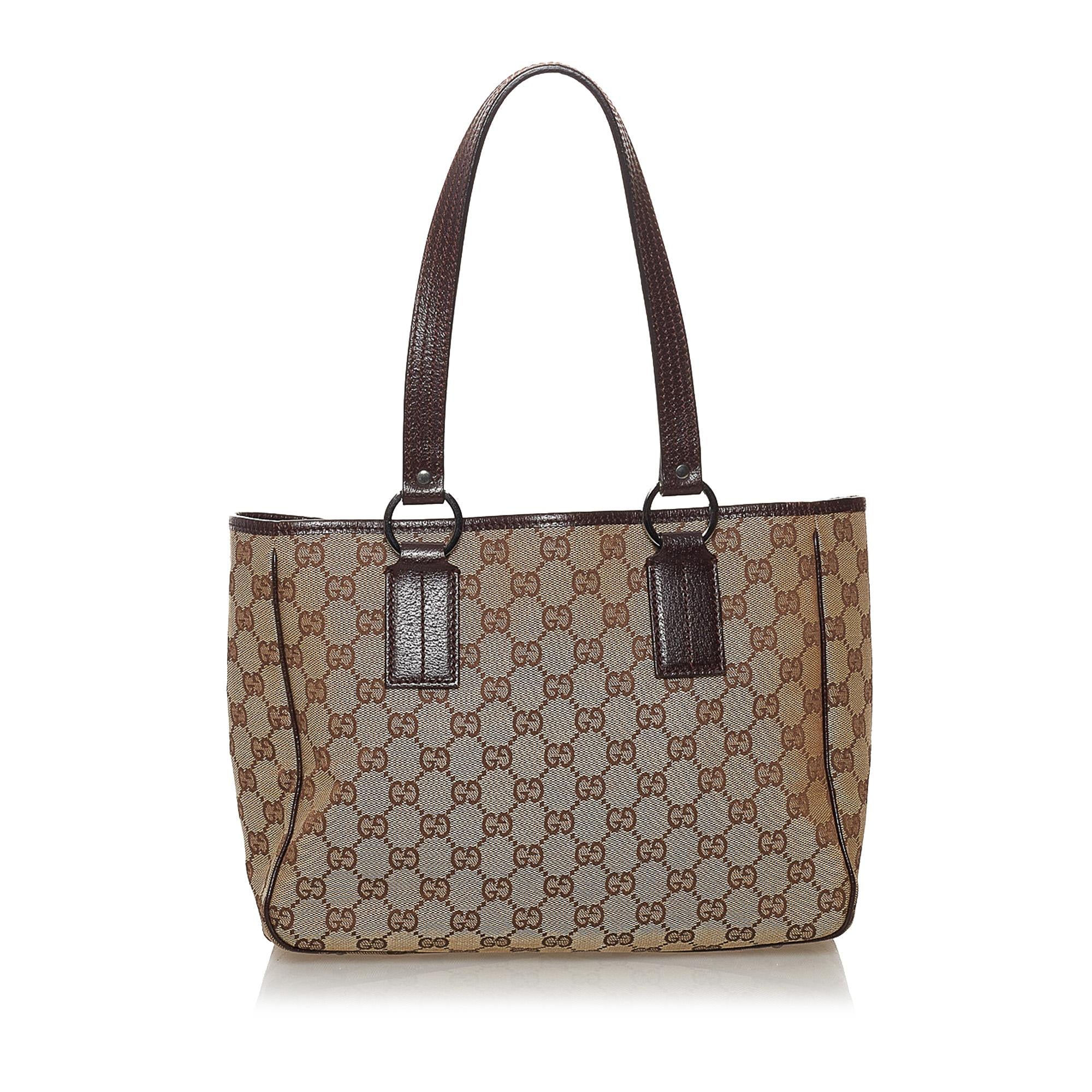 Gucci GG Canvas Tote Bag (SHG-31490)