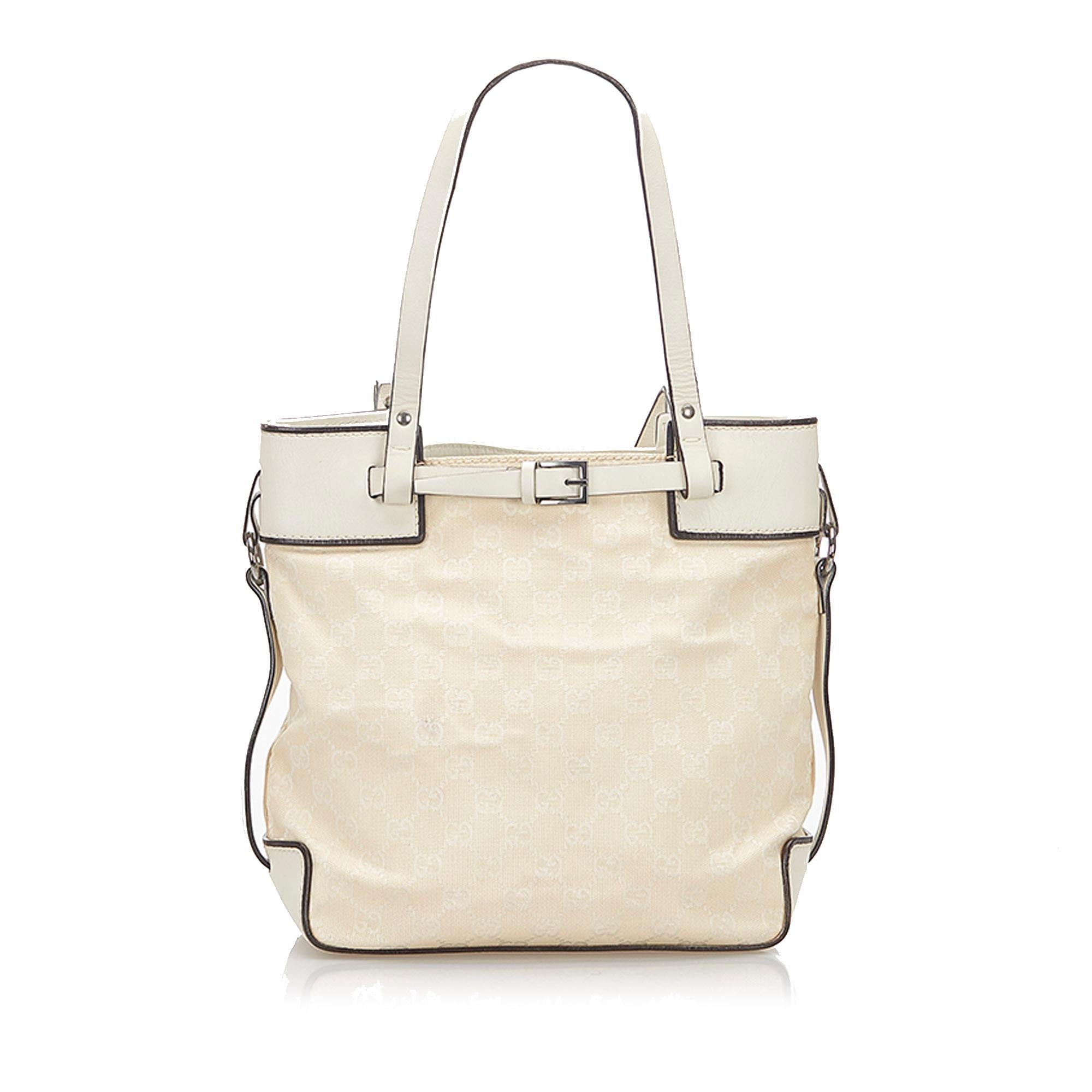 Gucci GG Canvas Tote Bag (SHG-32361)