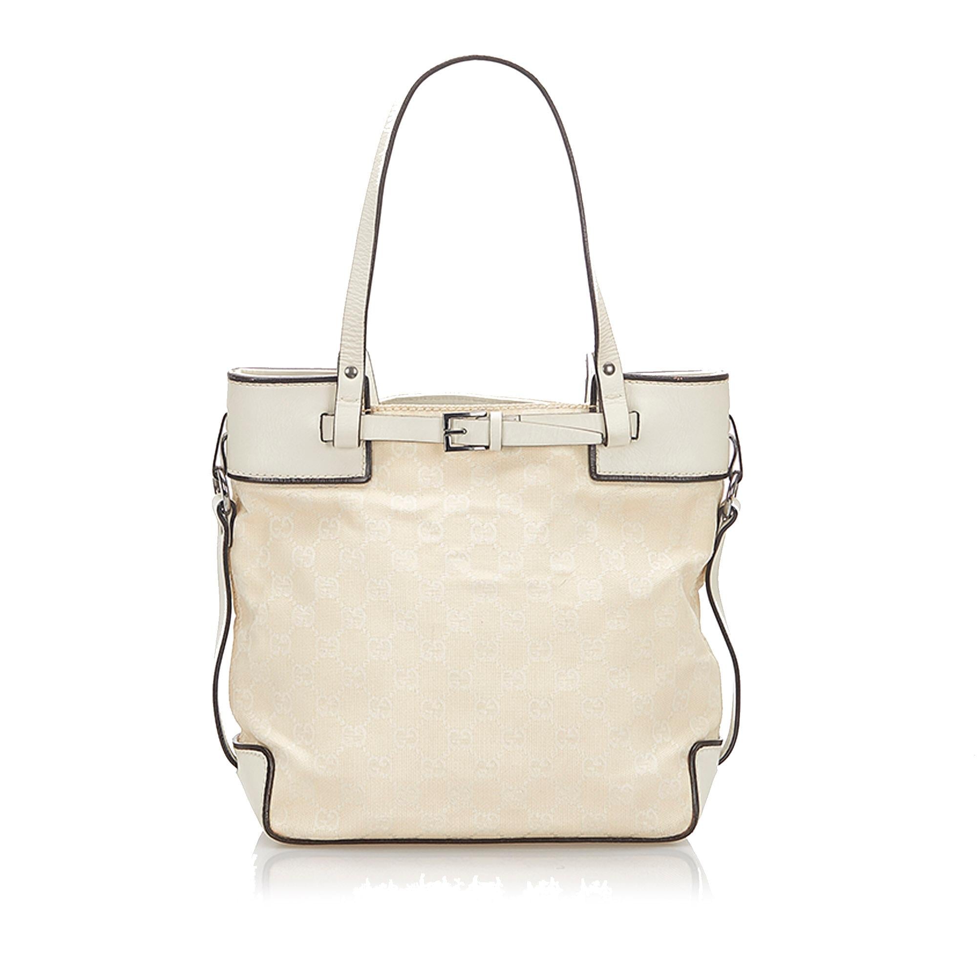 Gucci GG Canvas Tote Bag (SHG-32361)