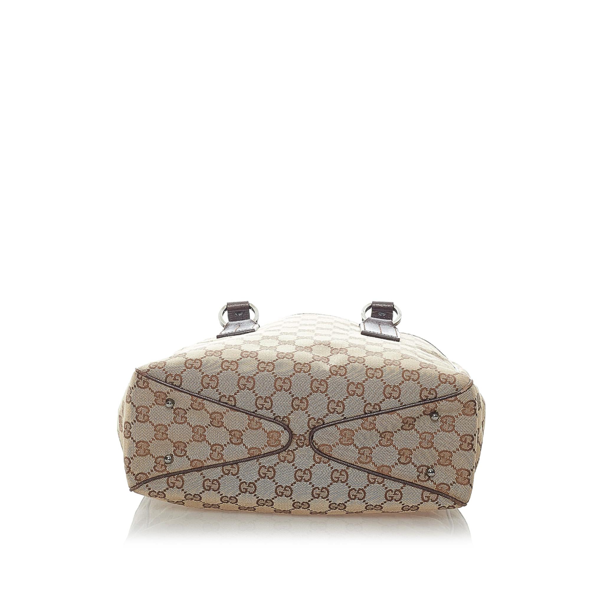 Gucci GG Canvas Tote Bag (SHG-32486)