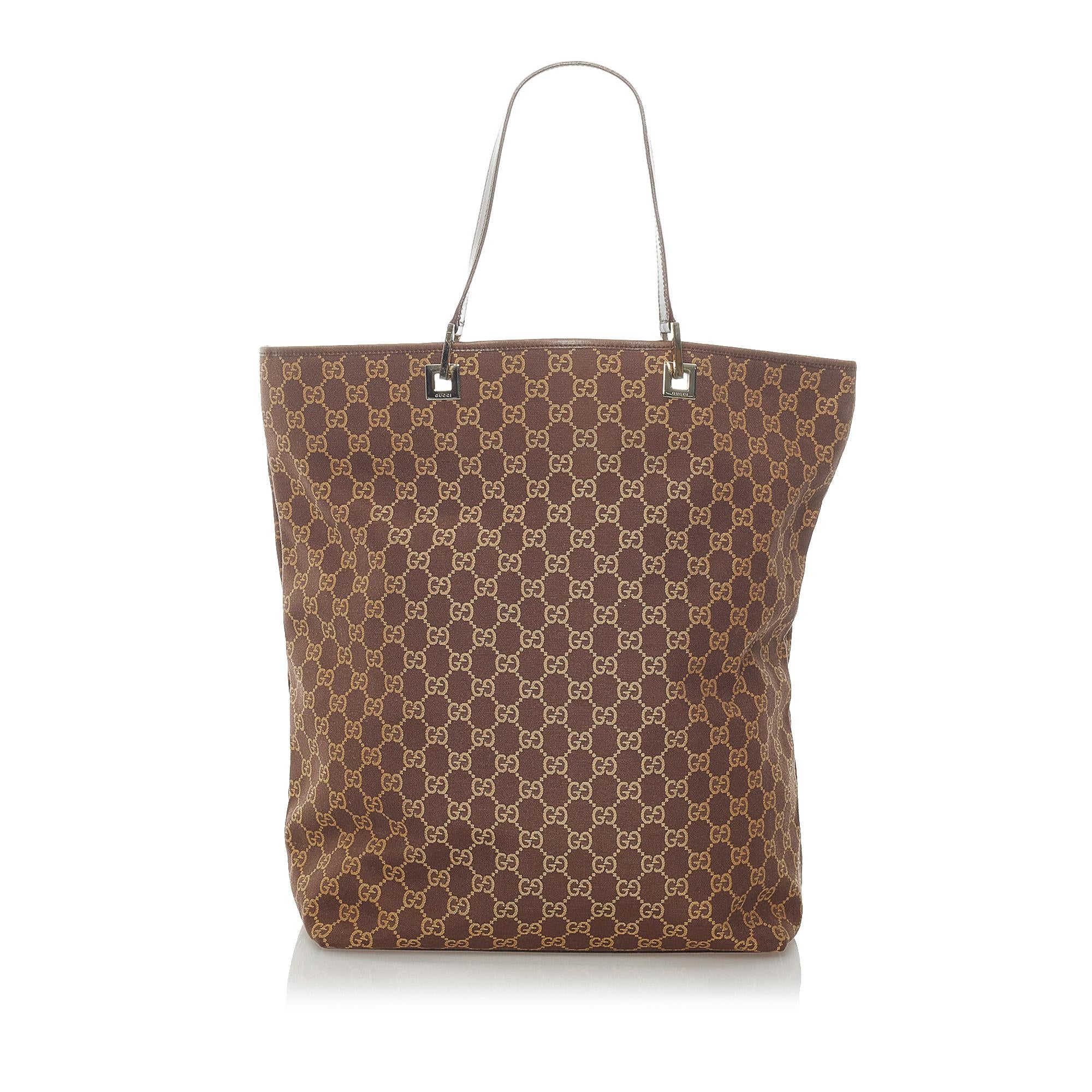 Gucci GG Canvas Tote Bag (SHG-32487)