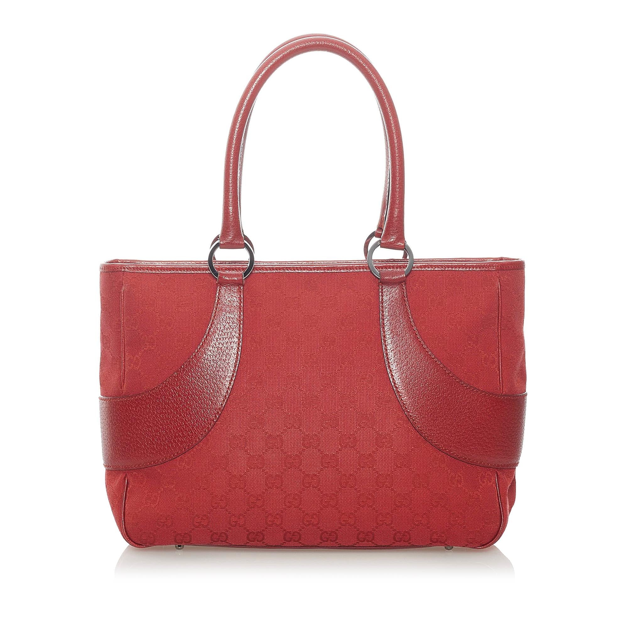 Gucci GG Canvas Tote Bag (SHG-32786)