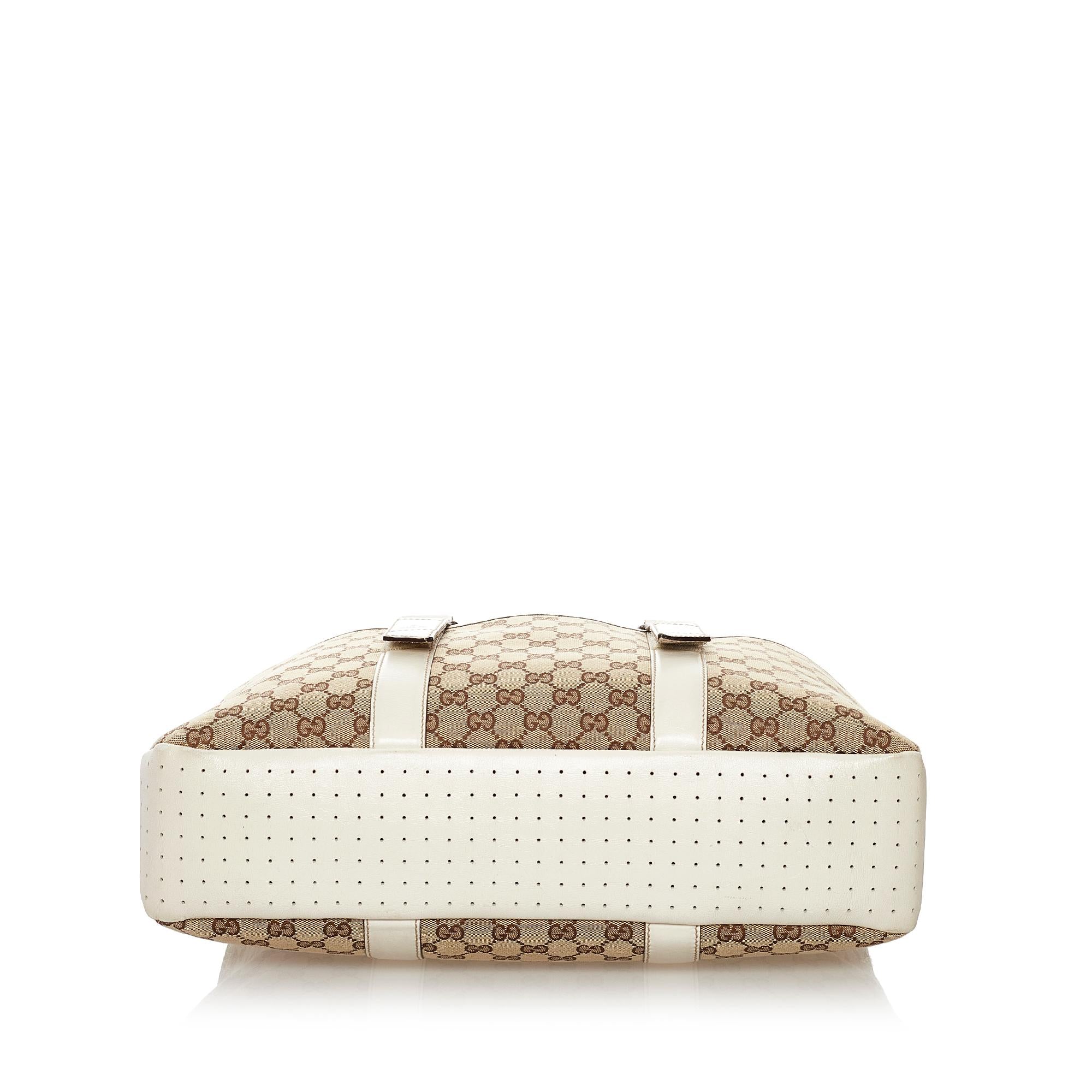 Gucci GG Canvas Tote Bag (SHG-32841)